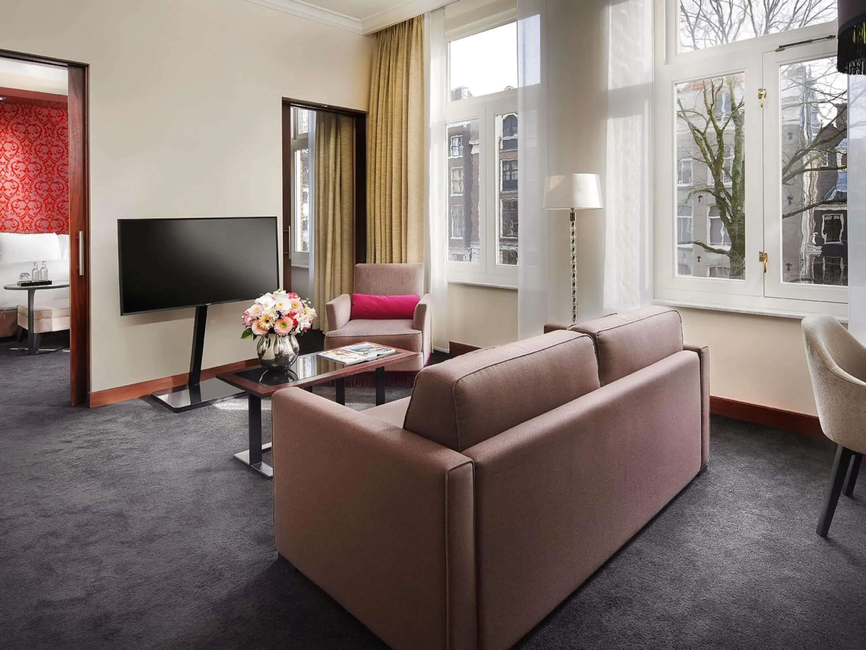 Bedroom in Sofitel Legend The Grand Amsterdam Bedroom in Sofitel Legend The Grand Amsterdam