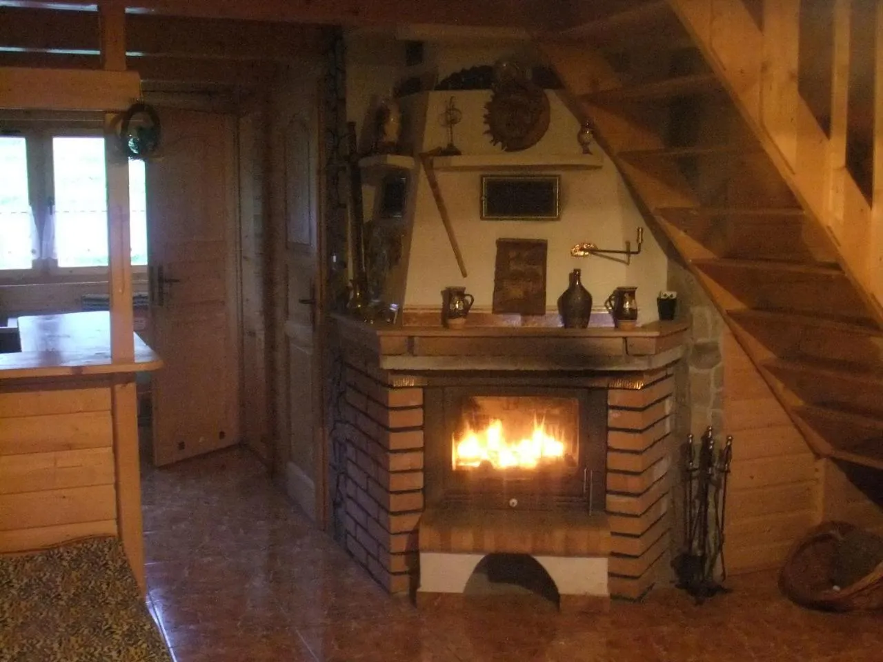 Living room in Chata Katka