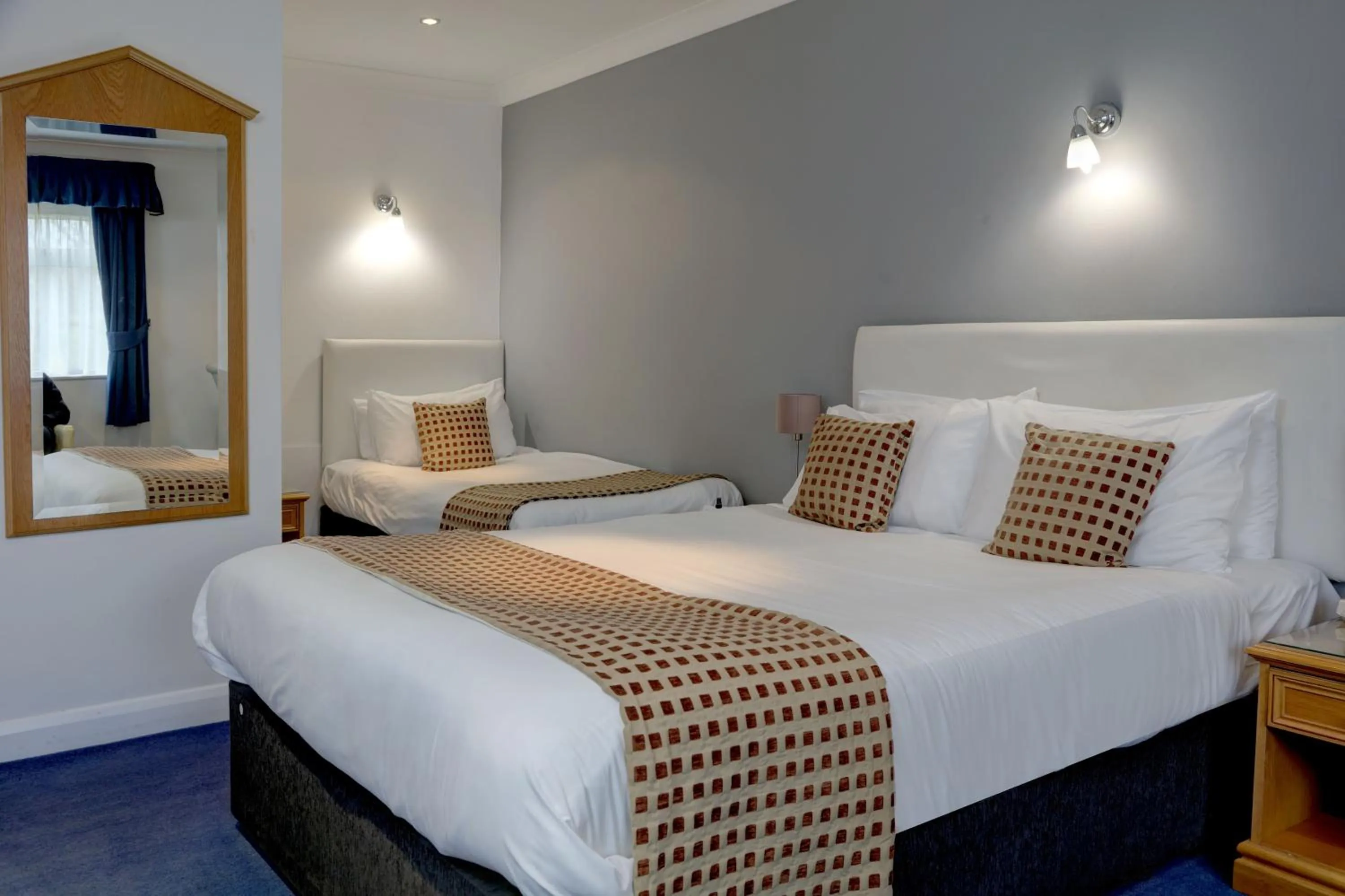 Bedroom, Bed in Higher Trapp Hotel