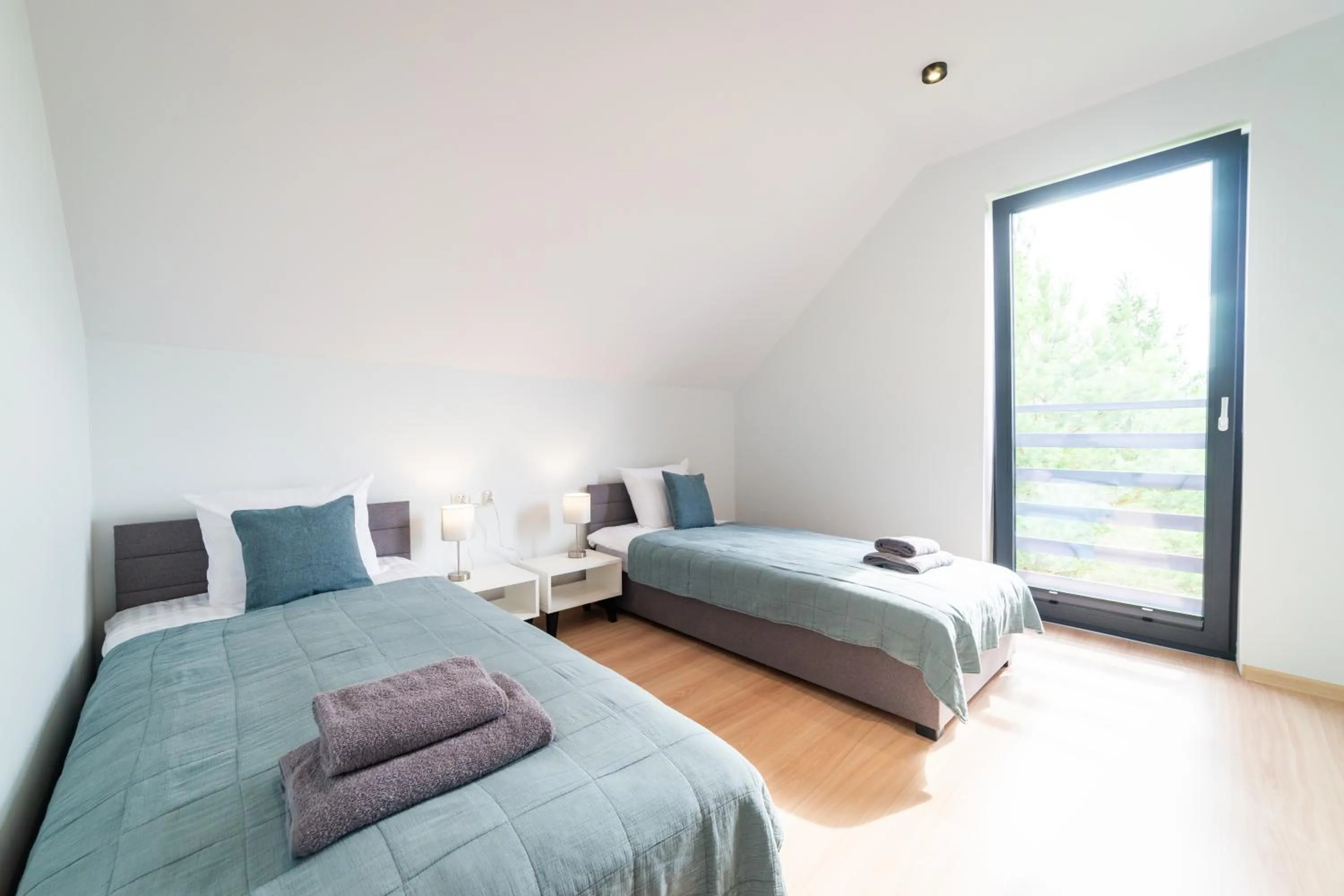 Bed in Apartamenty Literówka