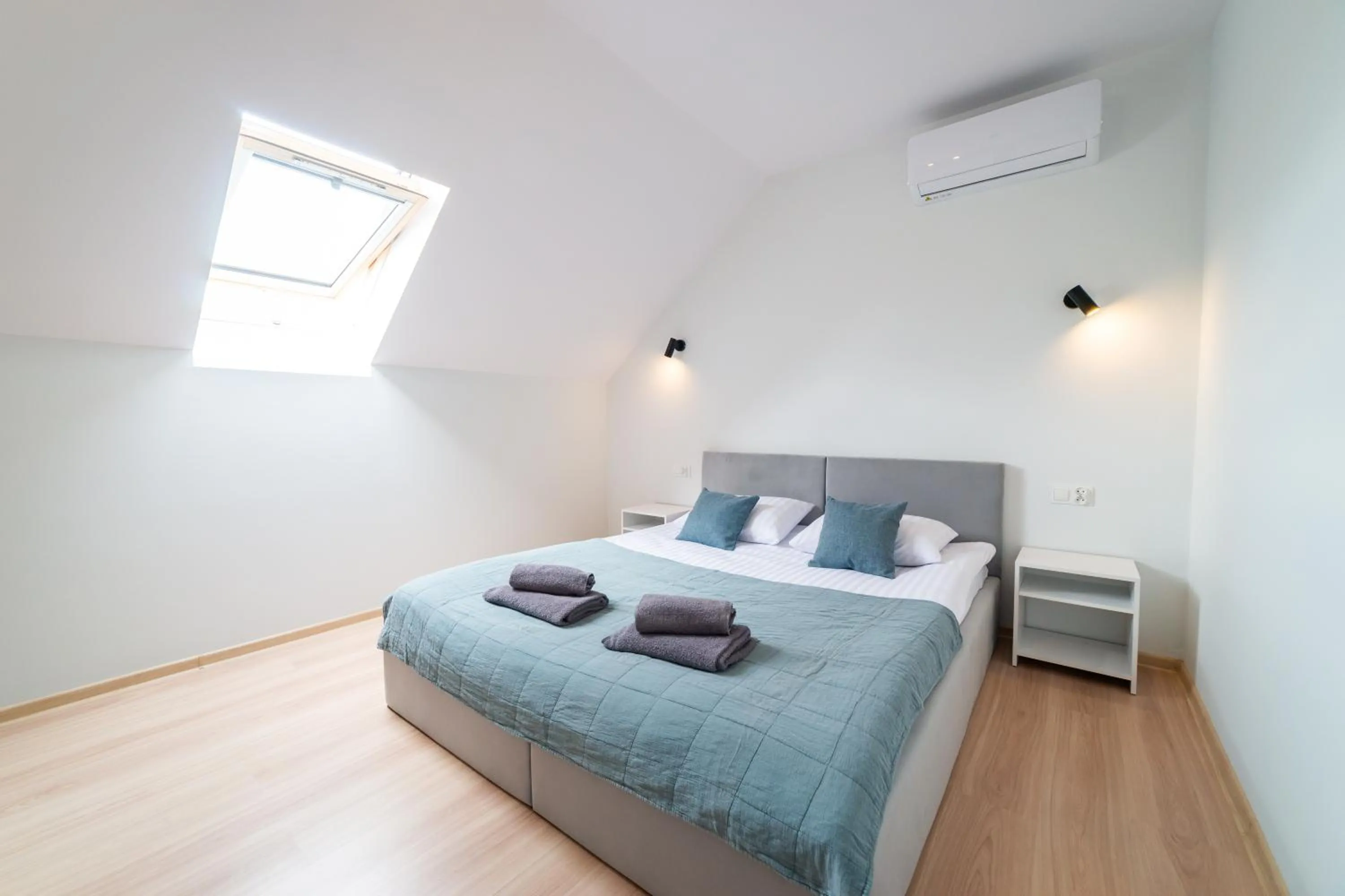 Bed in Apartamenty Literówka