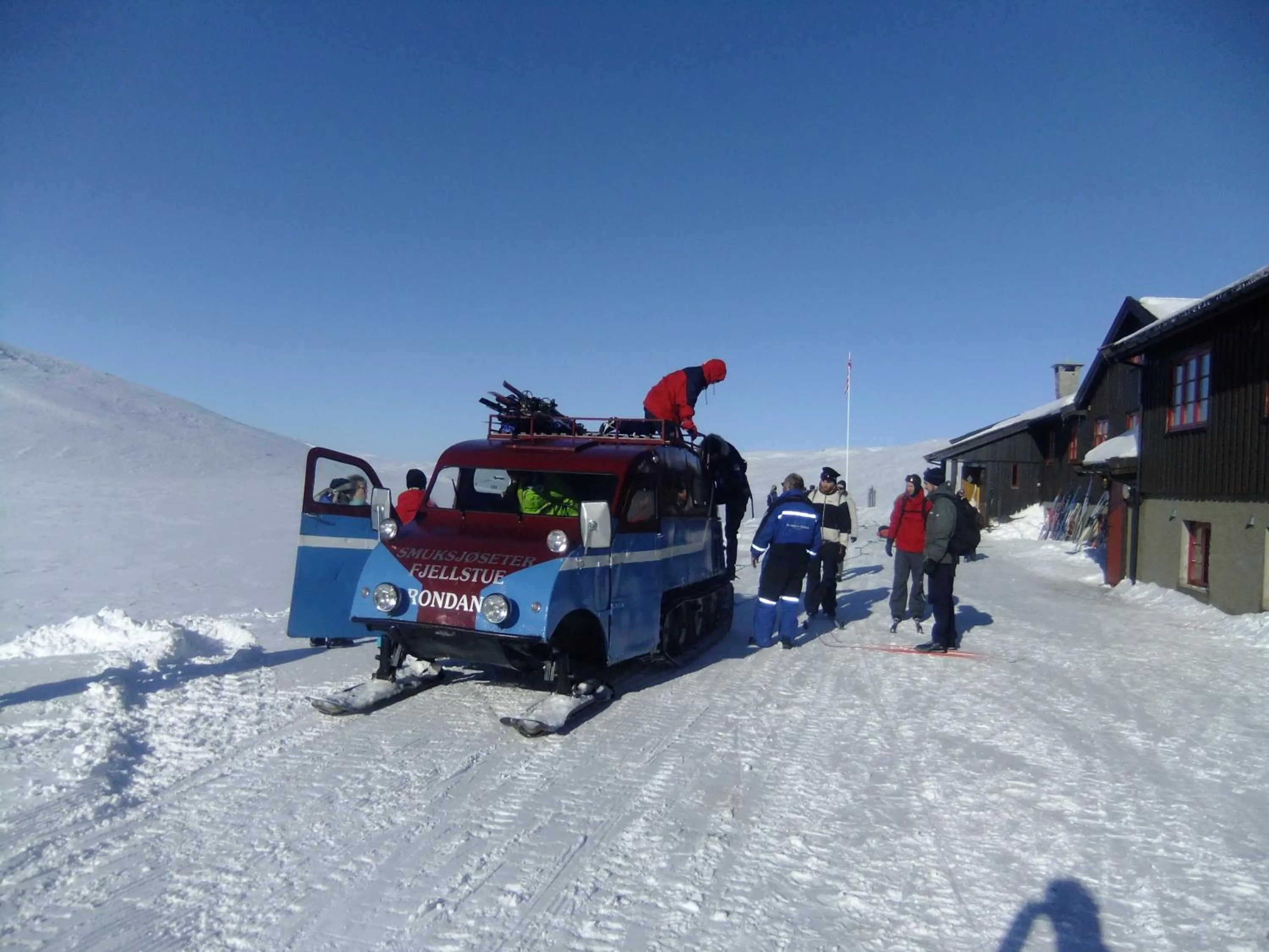Area and facilities in Smuksjøseter Fjellstue