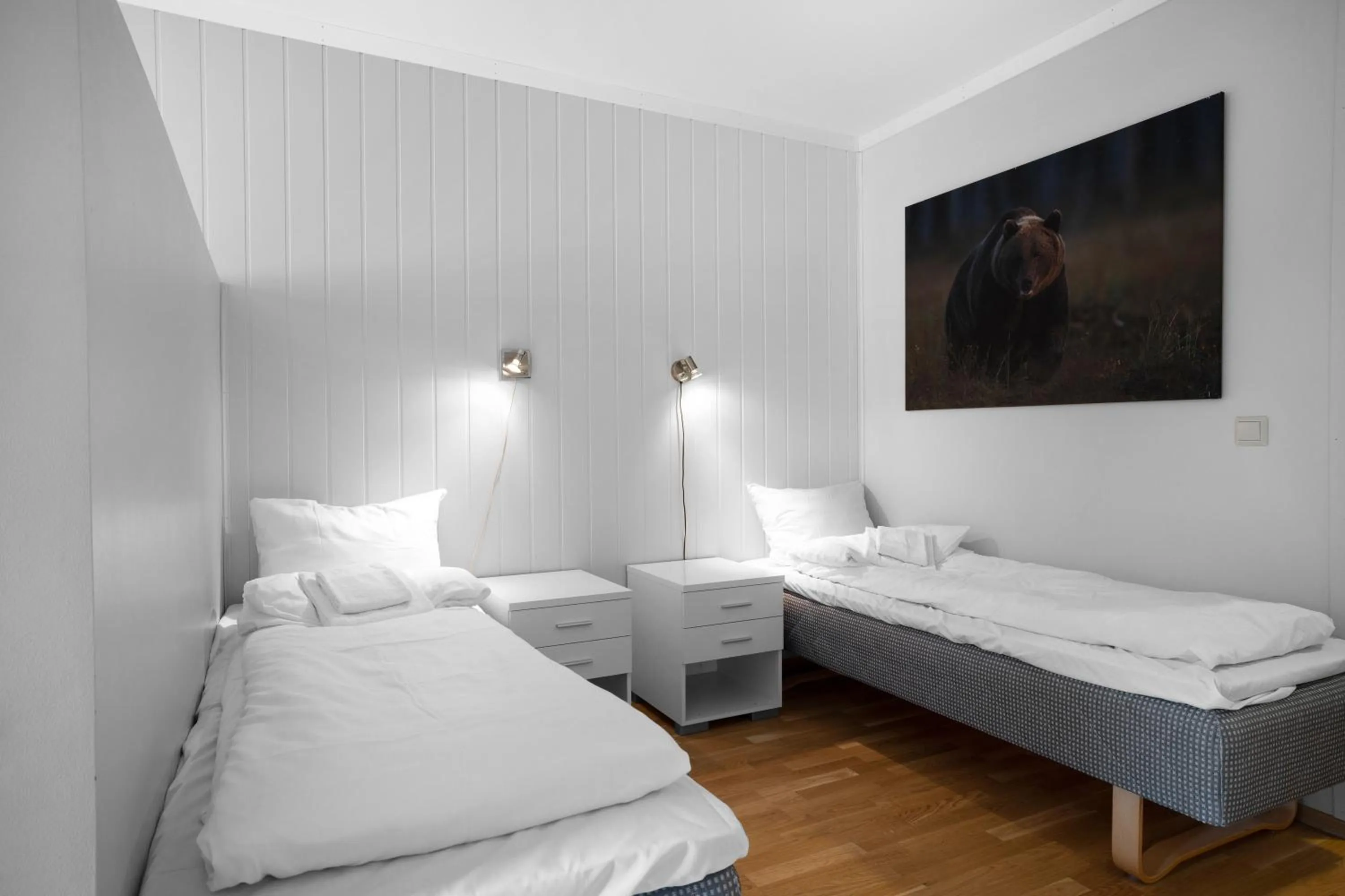 Bed in Smuksjøseter Fjellstue