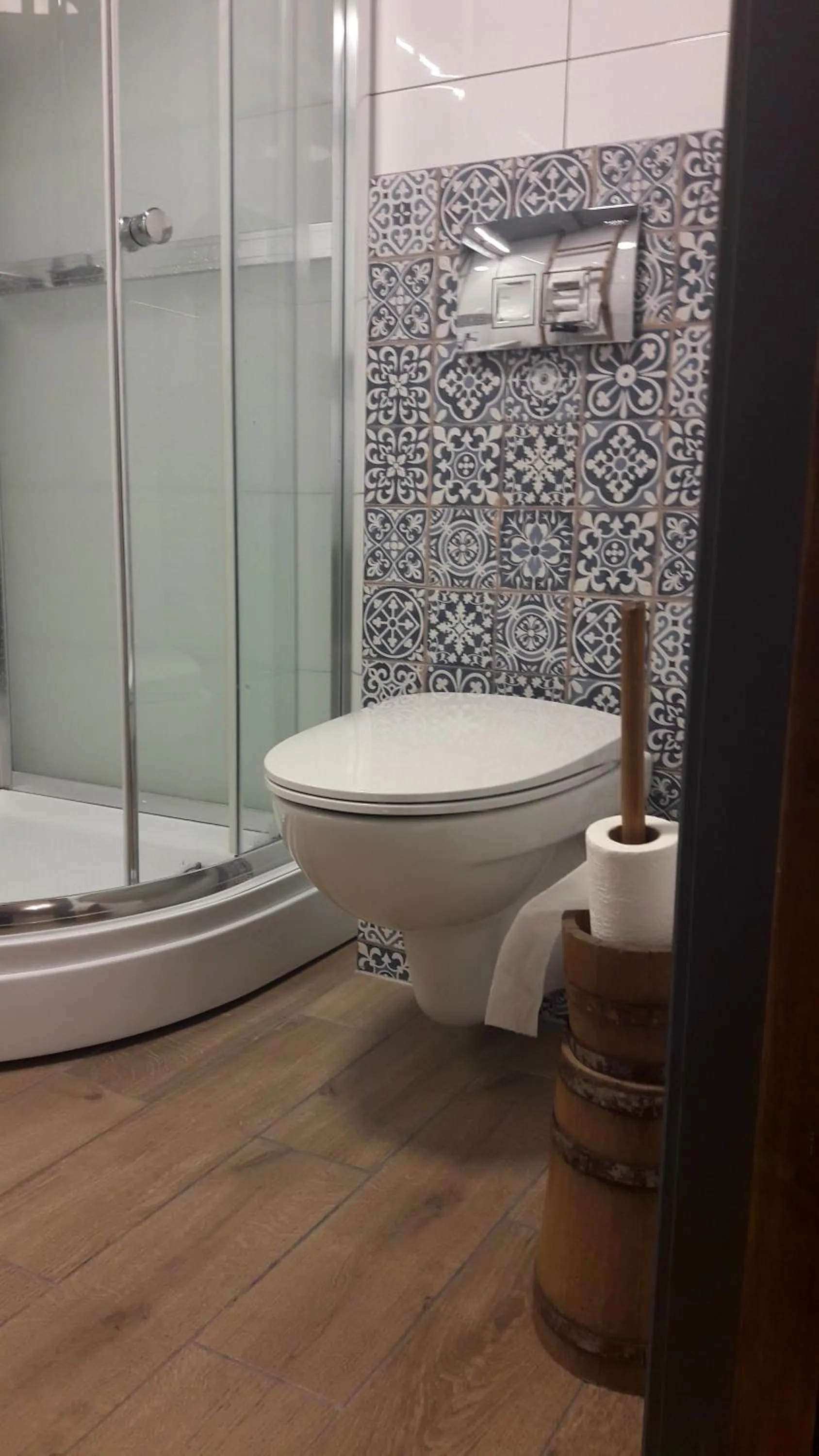 Shower in Lysko Gjestegård