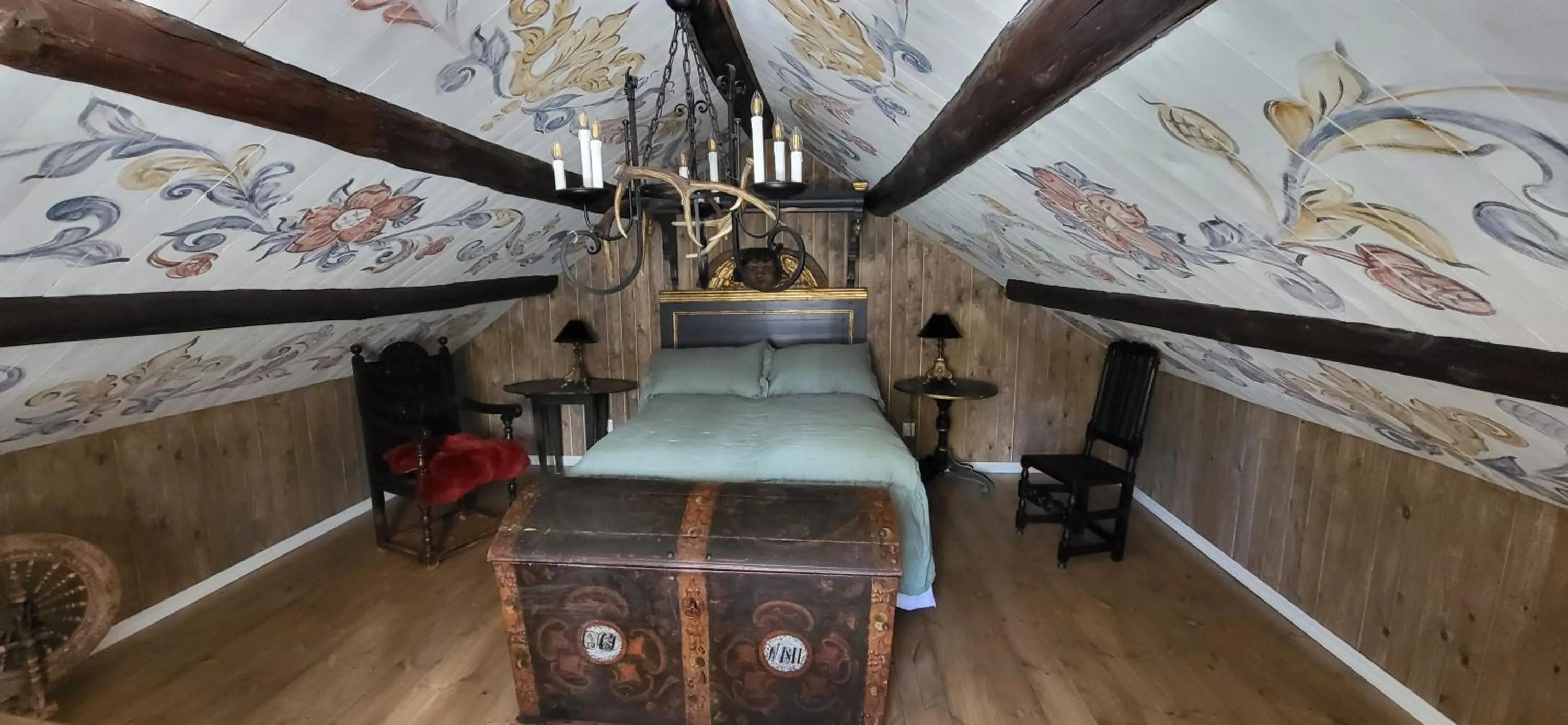 Bed in Lysko Gjestegård