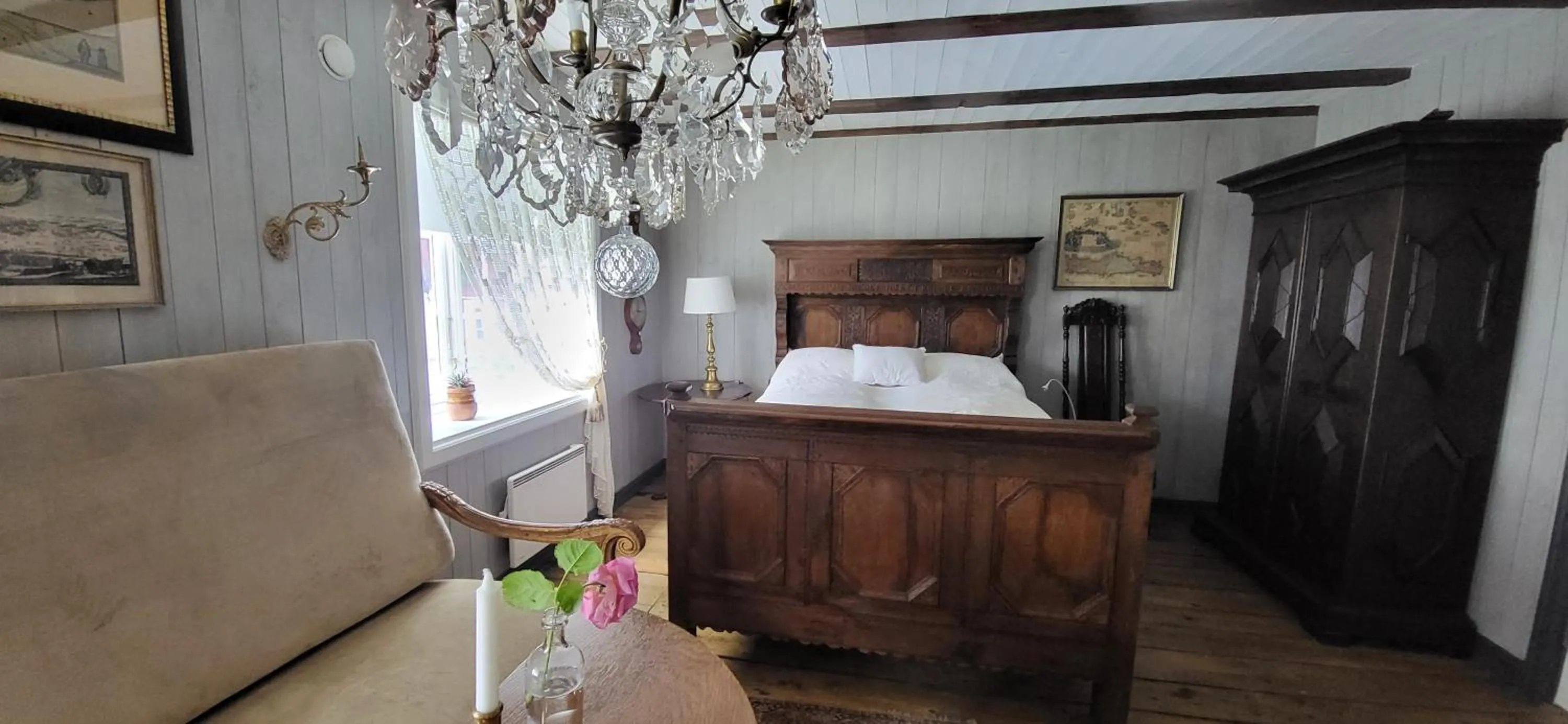 Bed in Lysko Gjestegård