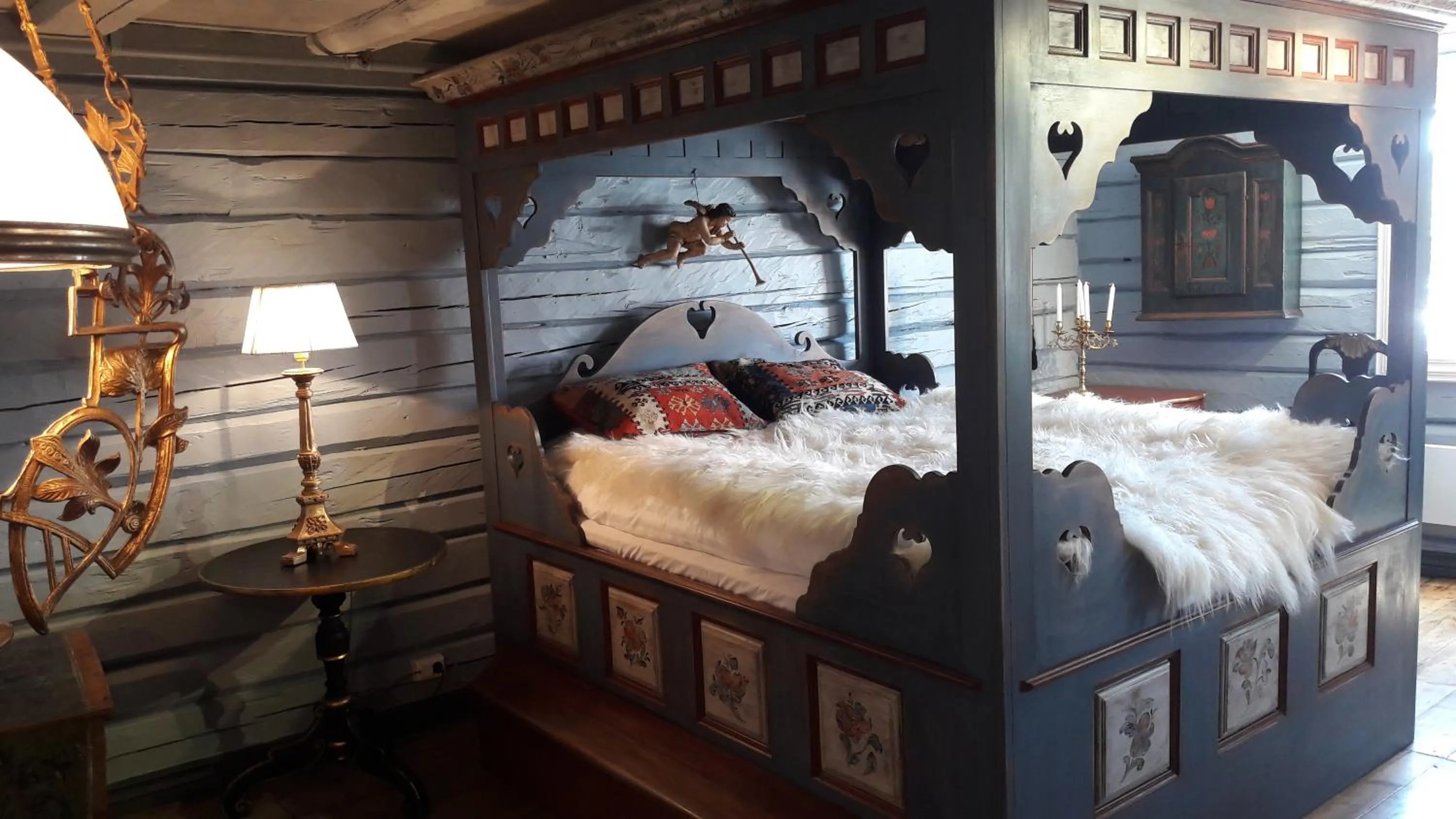 Bed in Lysko Gjestegård