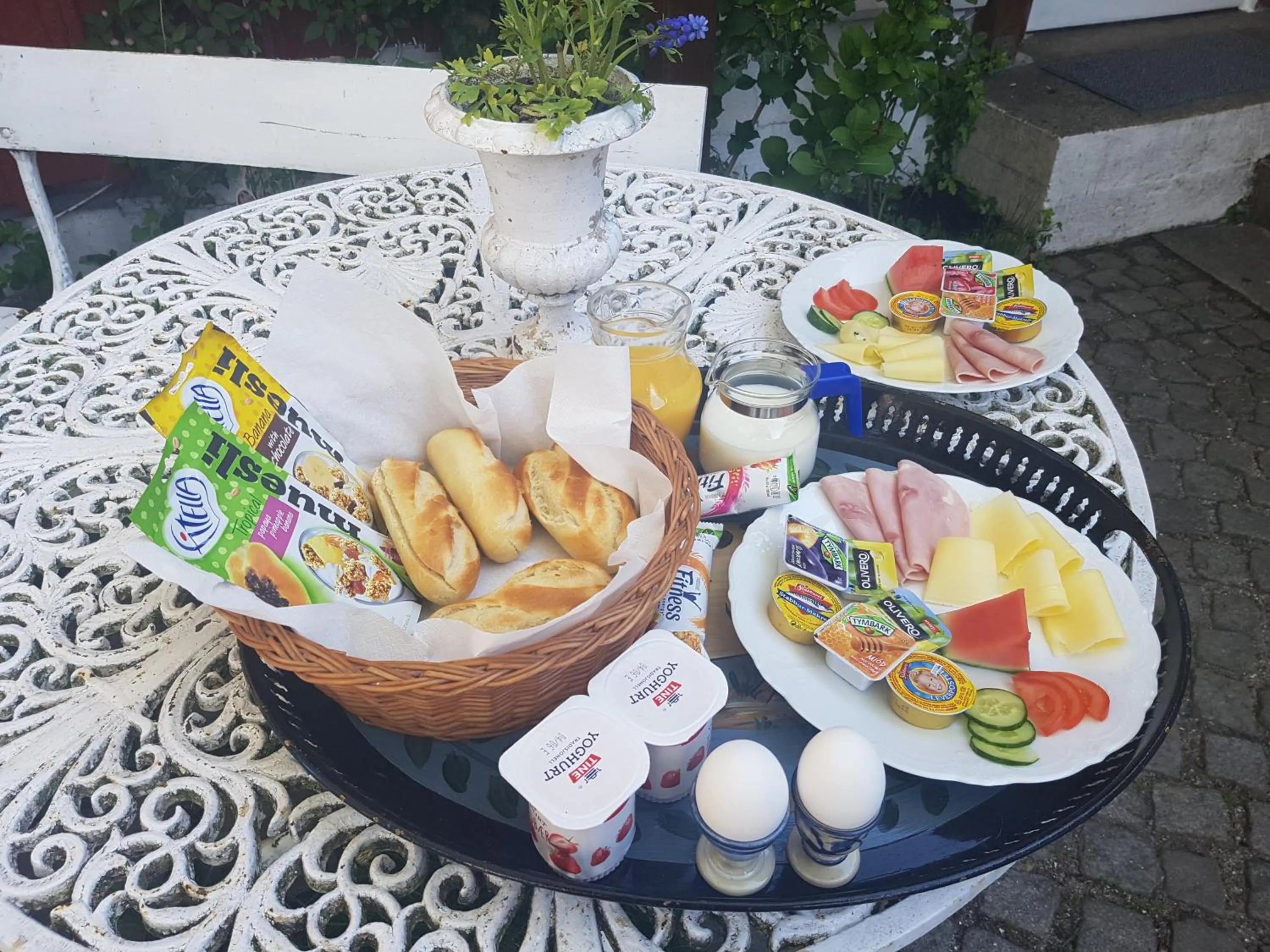 Breakfast in Lysko Gjestegård