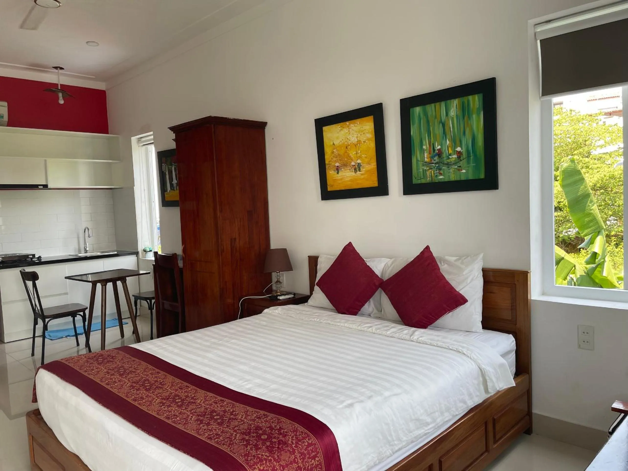 Bed in Red House Homestay - Villa