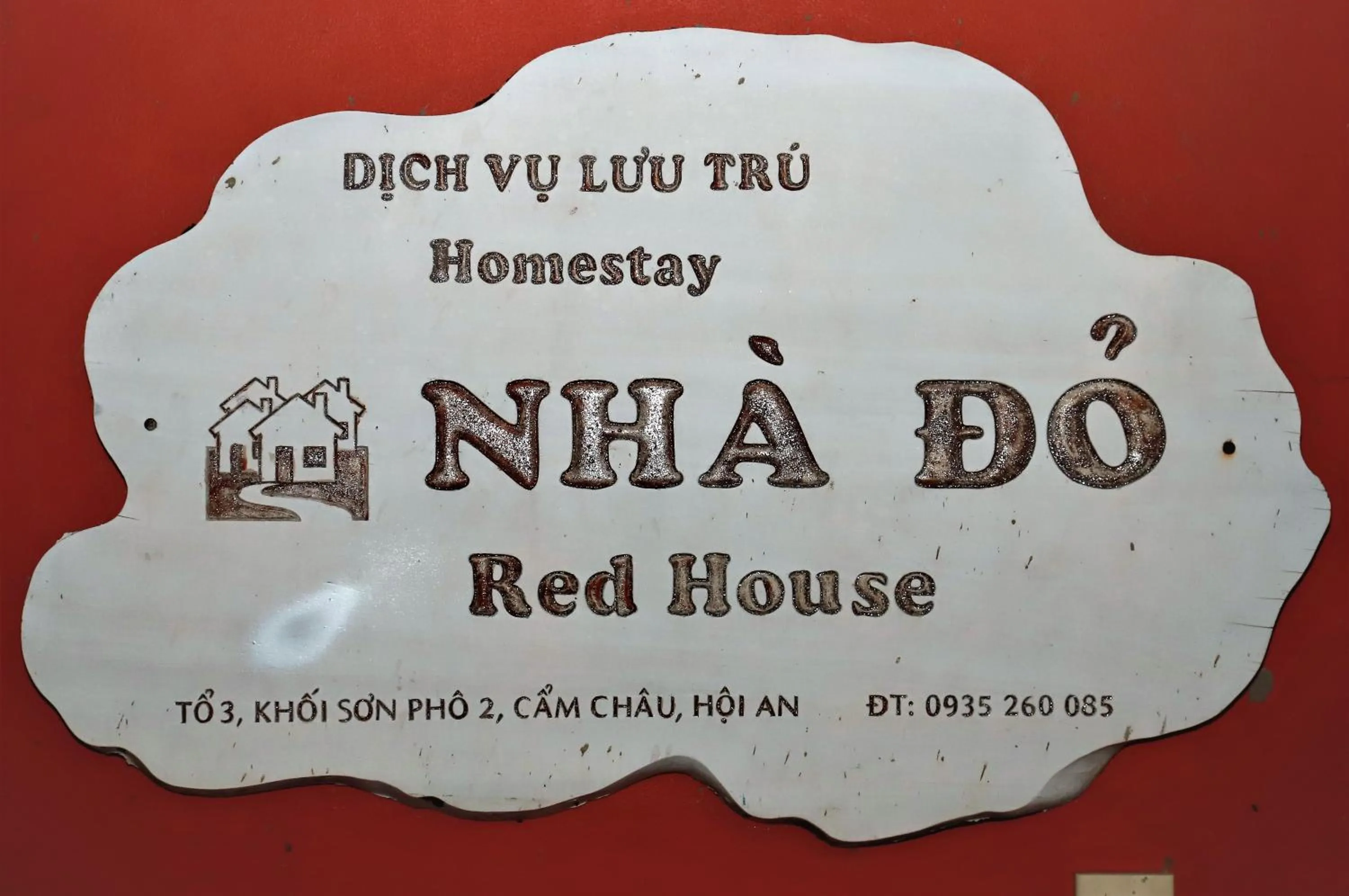 Property logo or sign in Red House Homestay - Villa