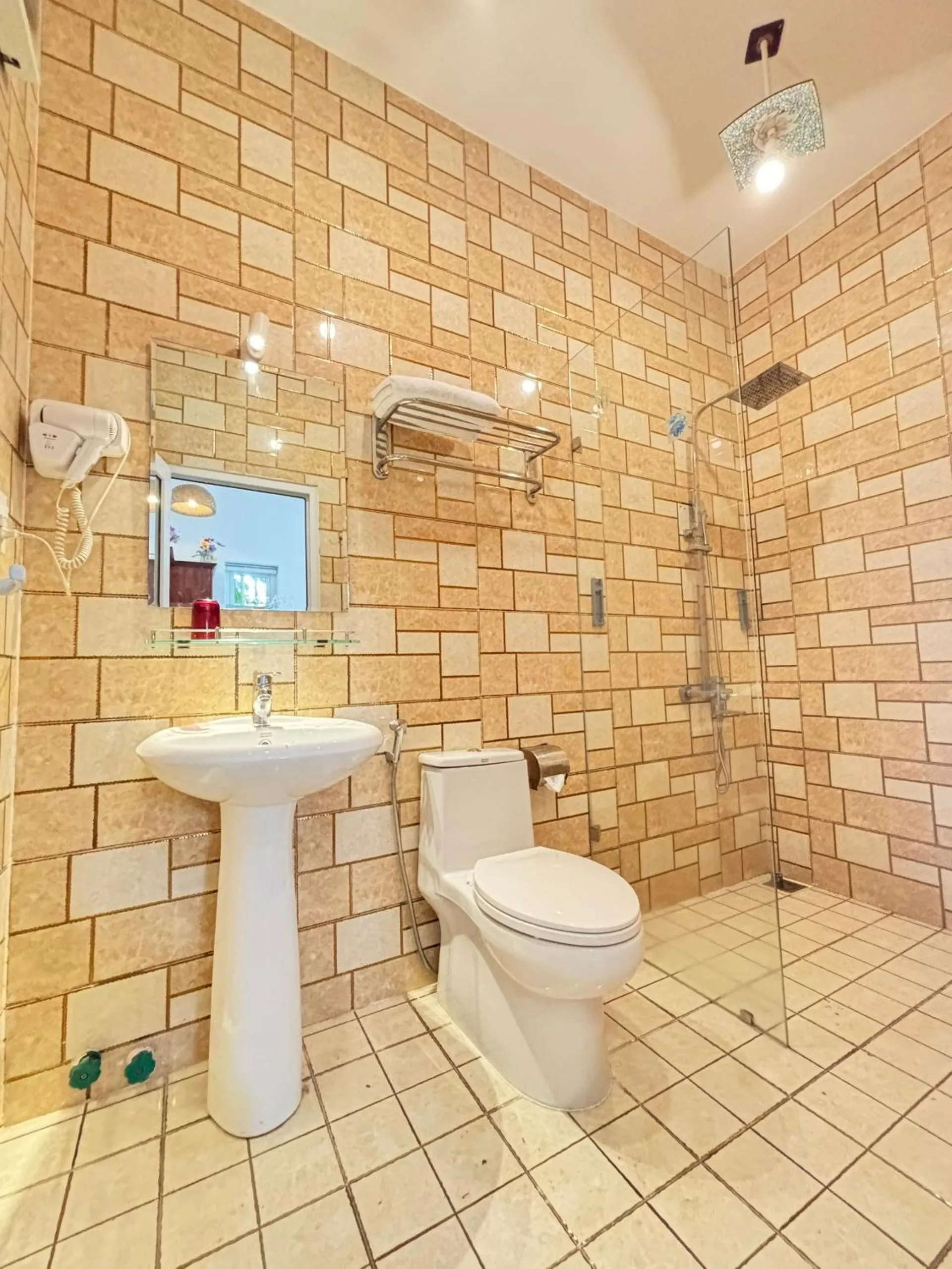 Toilet in Red House Homestay - Villa