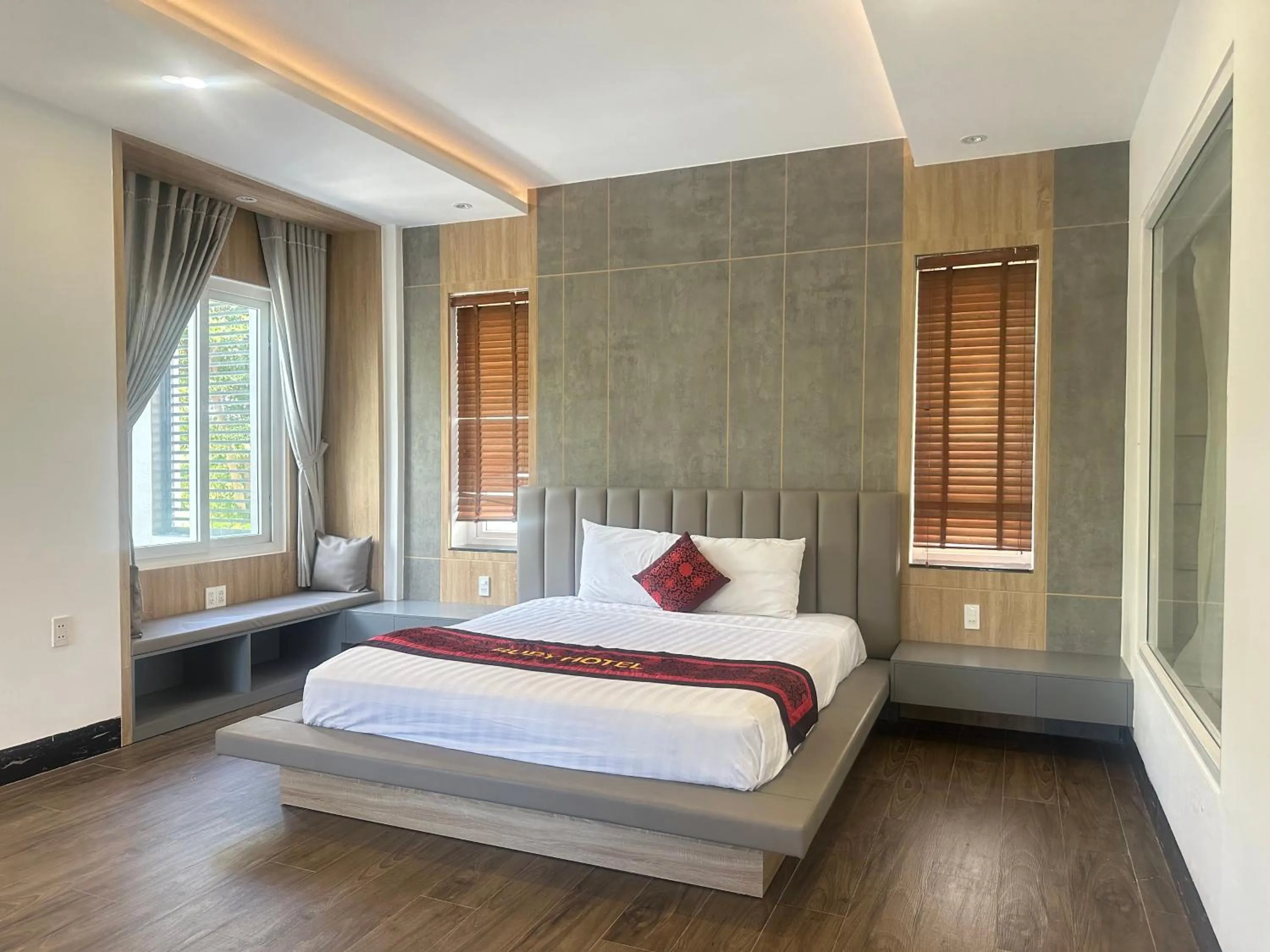 Bed in Benzen Villas Nha Trang