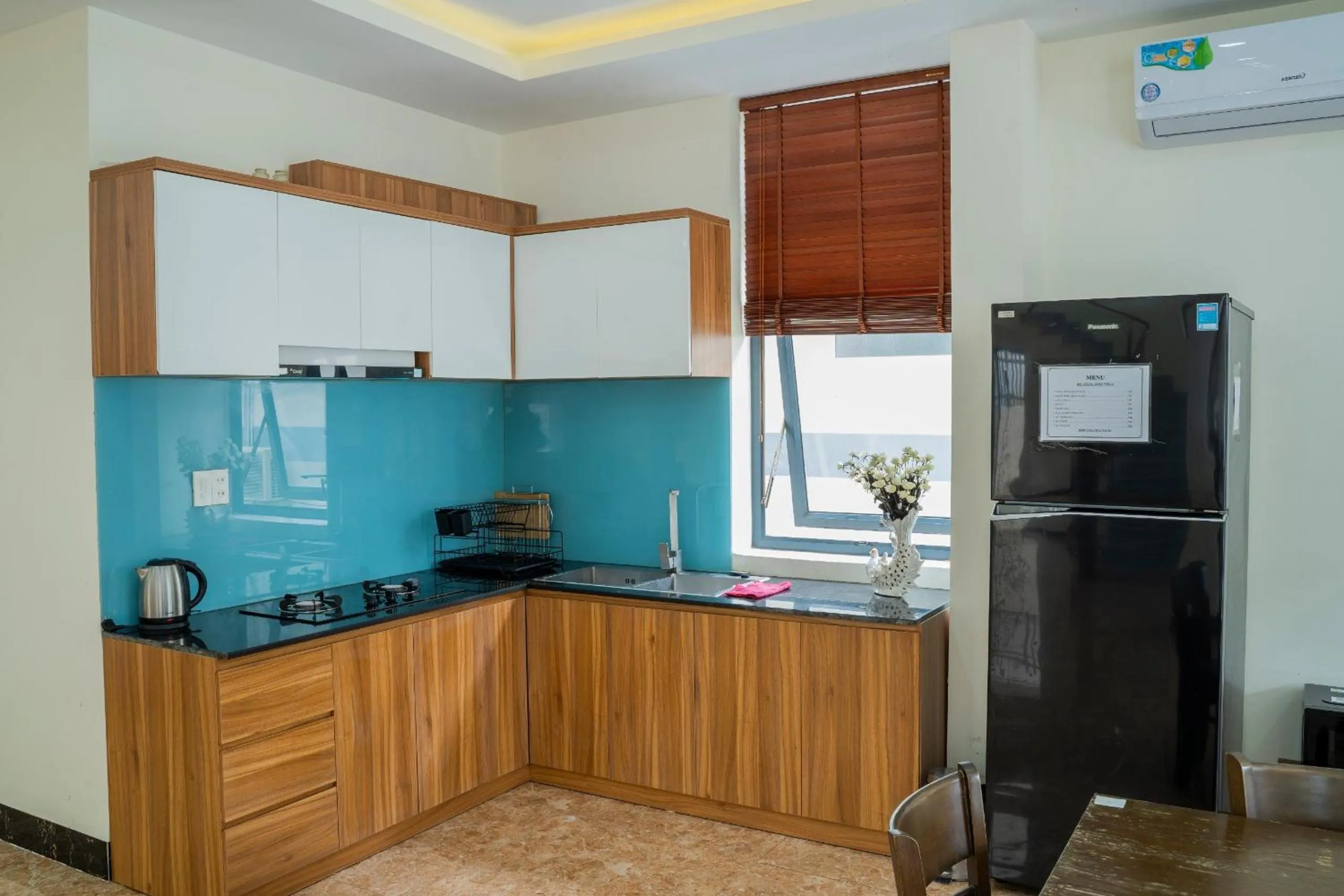 Kitchen or kitchenette in Benzen Villas Nha Trang