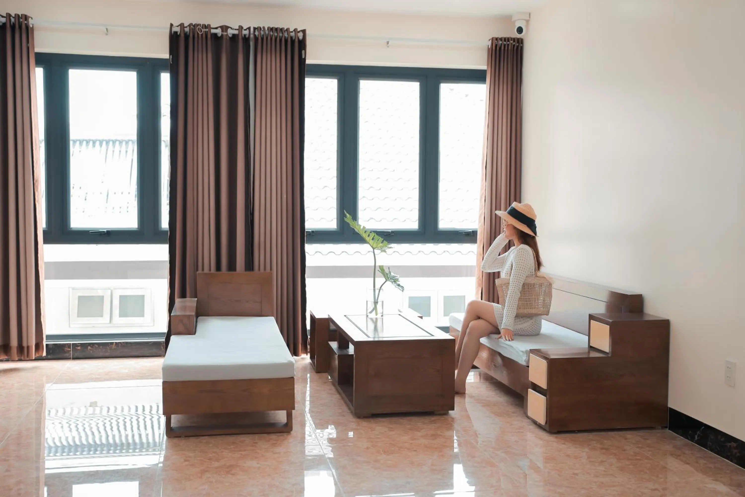 Seating area in Benzen Villas Nha Trang