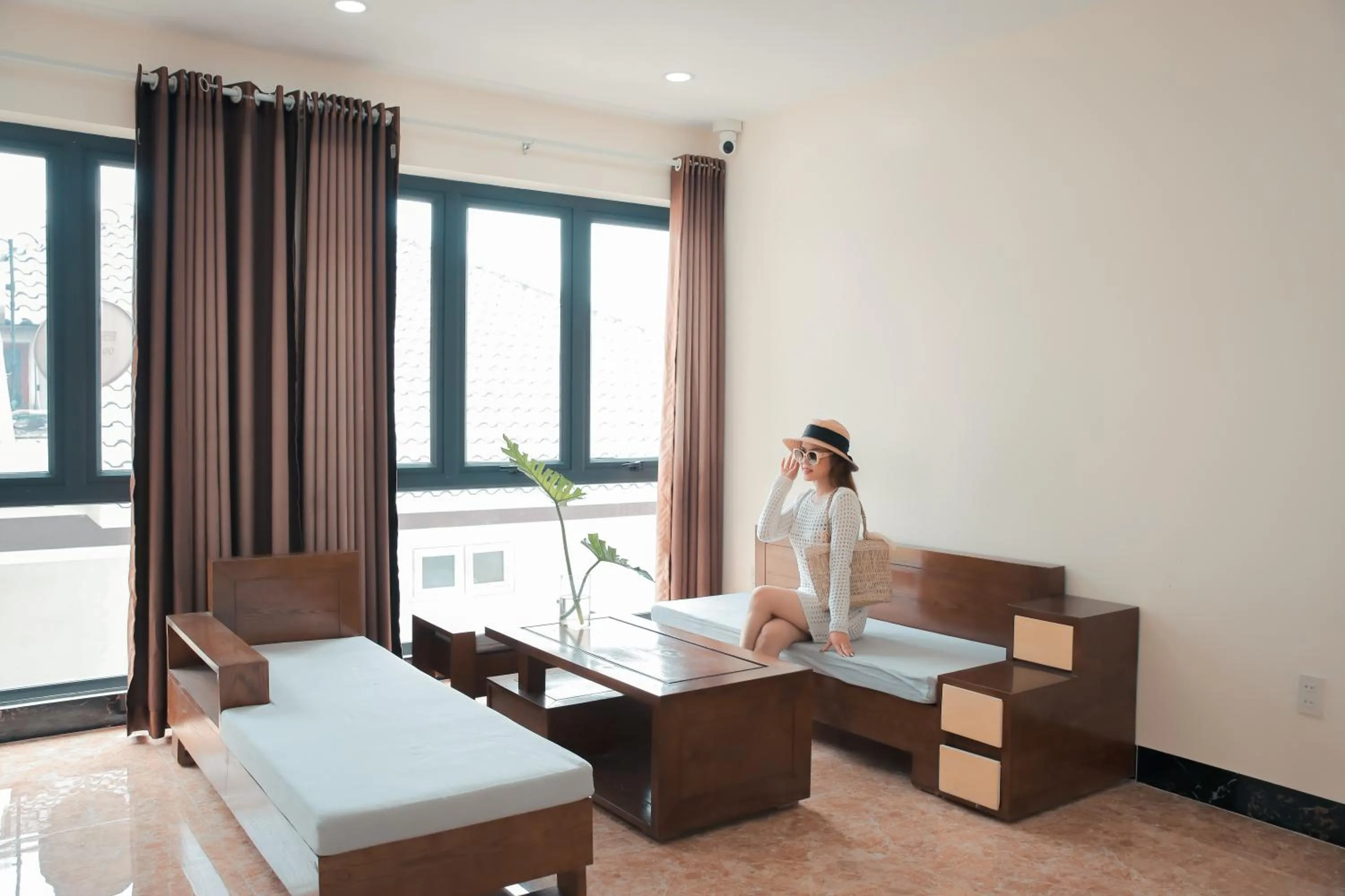 Seating area in Benzen Villas Nha Trang