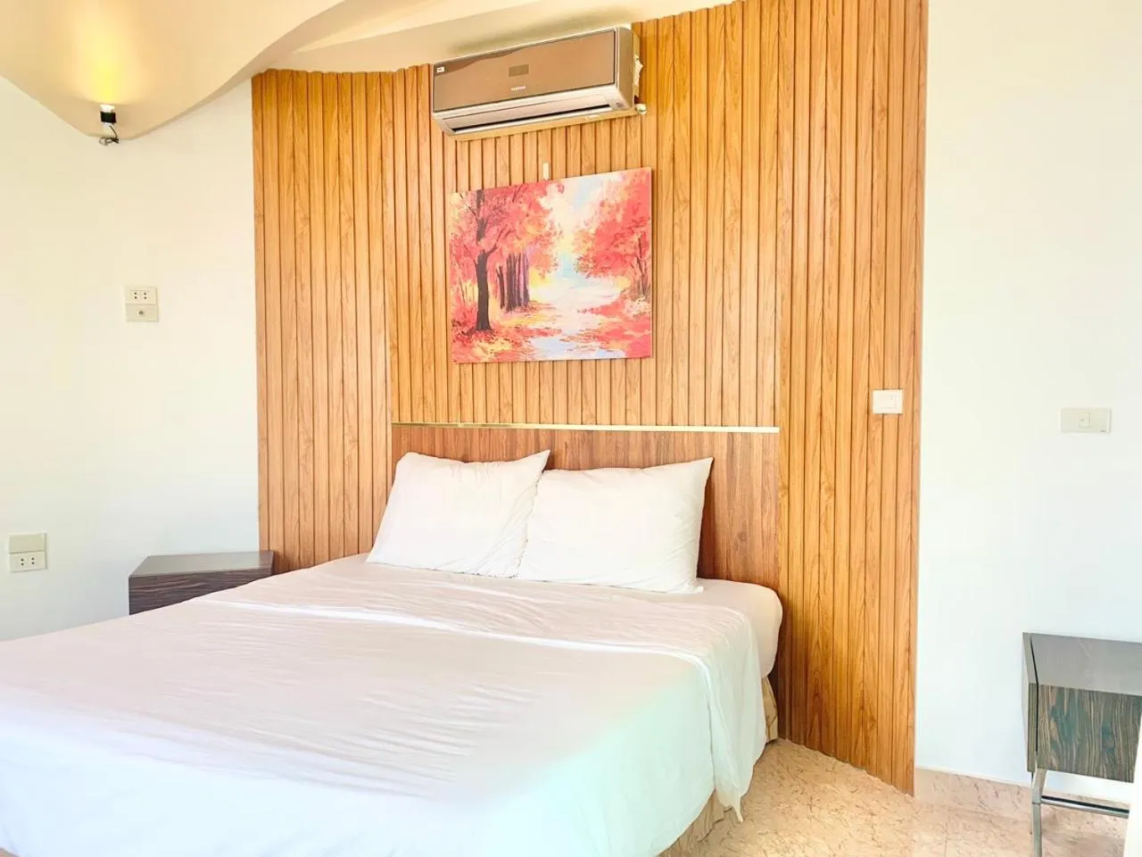 Bed in Benzen Villas Nha Trang