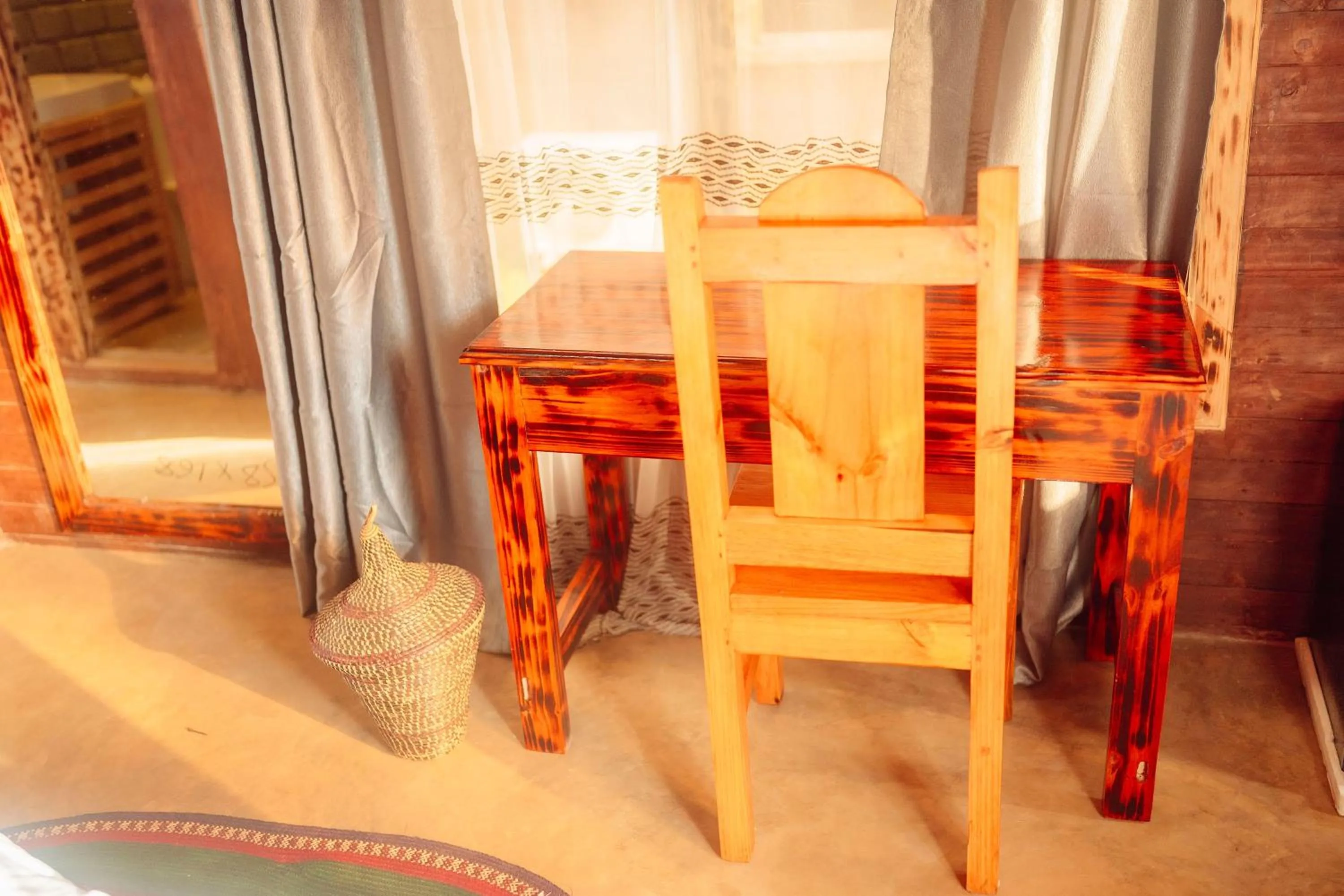 Seating area in Palm Cultural Village