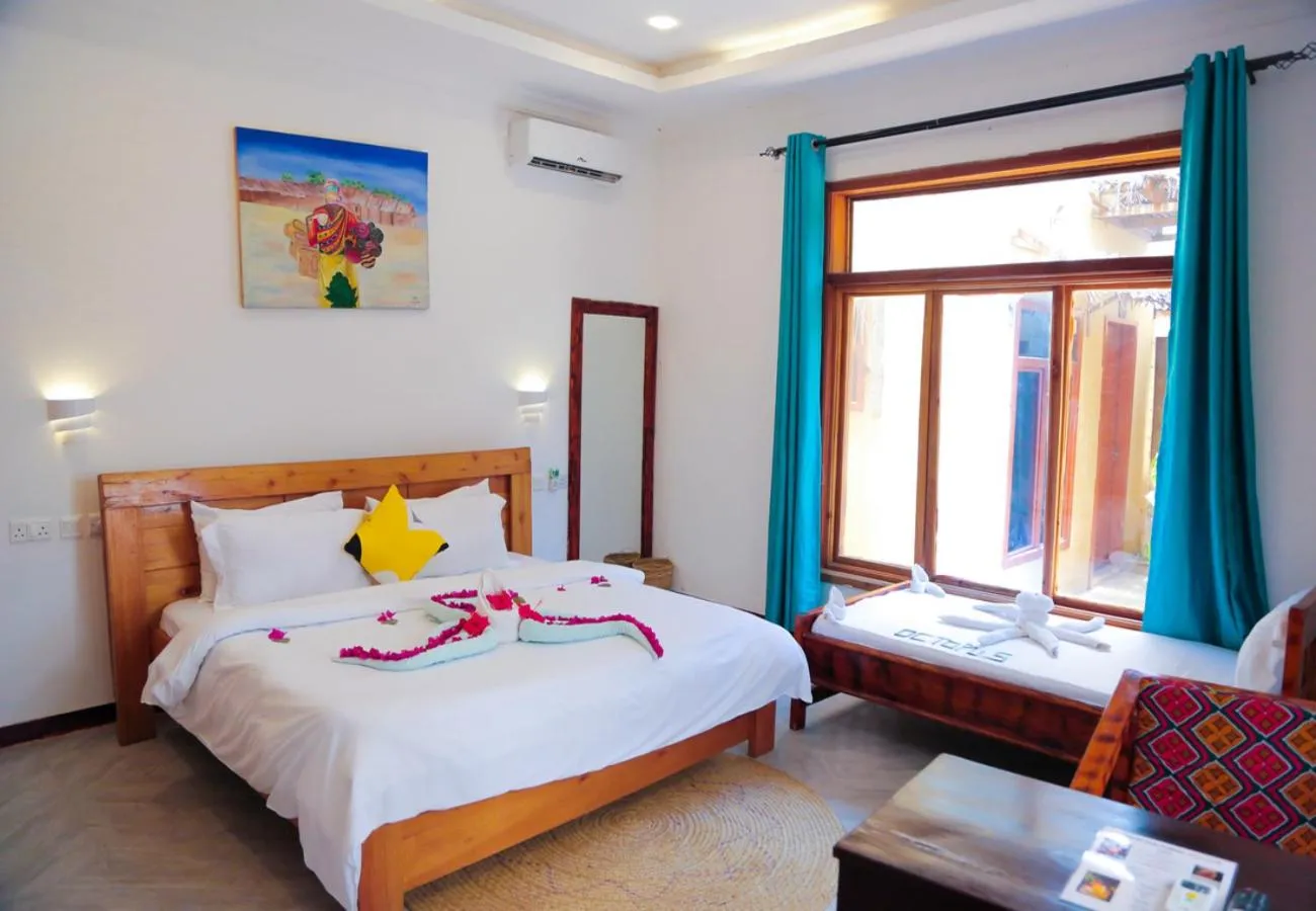 Bed in Palm Cultural Village