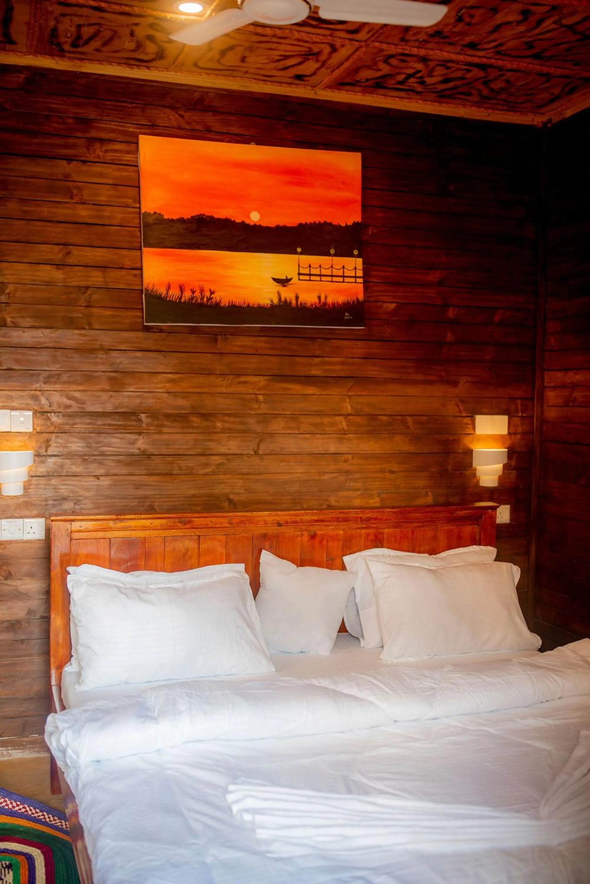 Bed in Palm Cultural Village