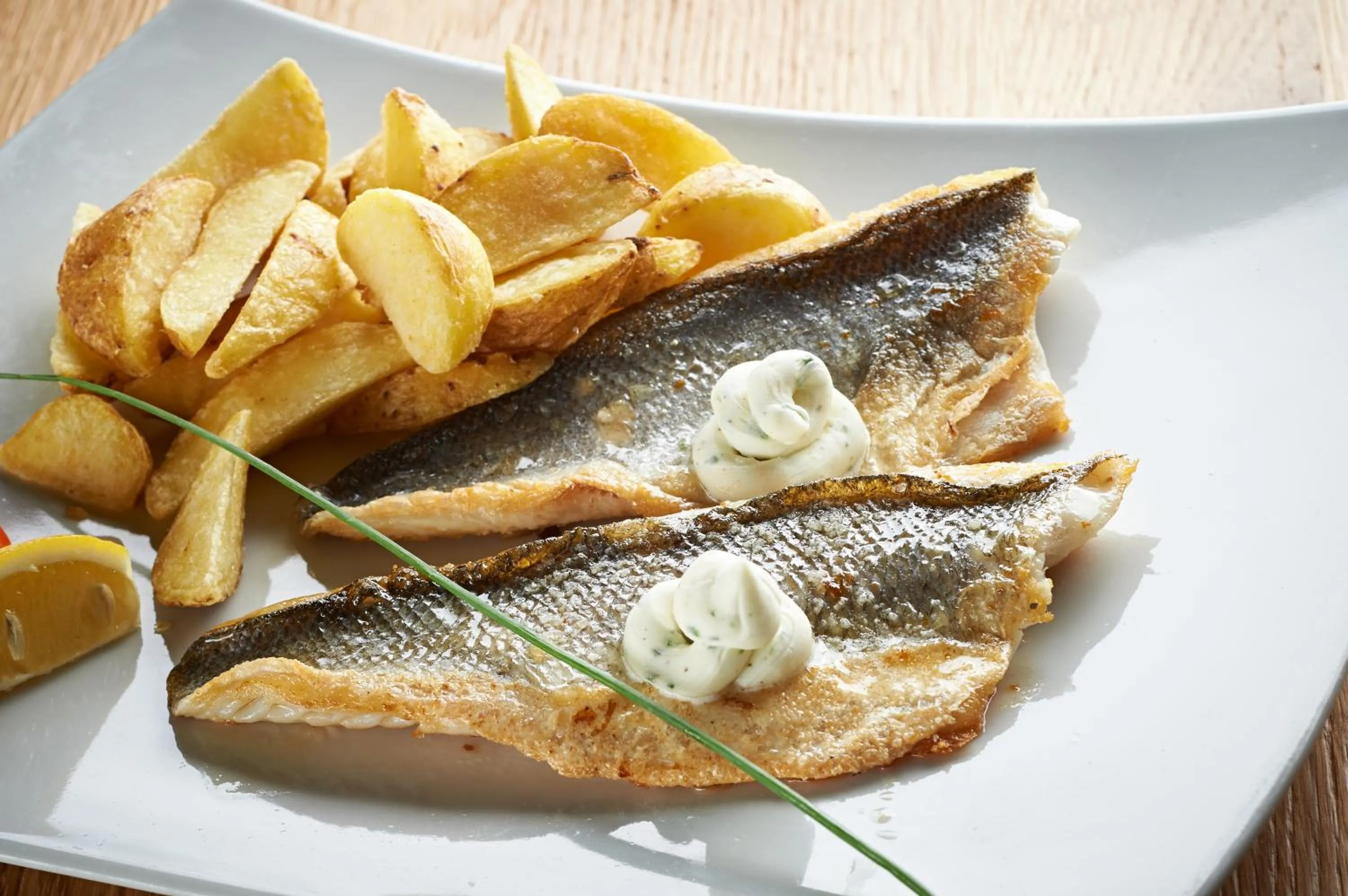 Food close-up in Hotel Delfin