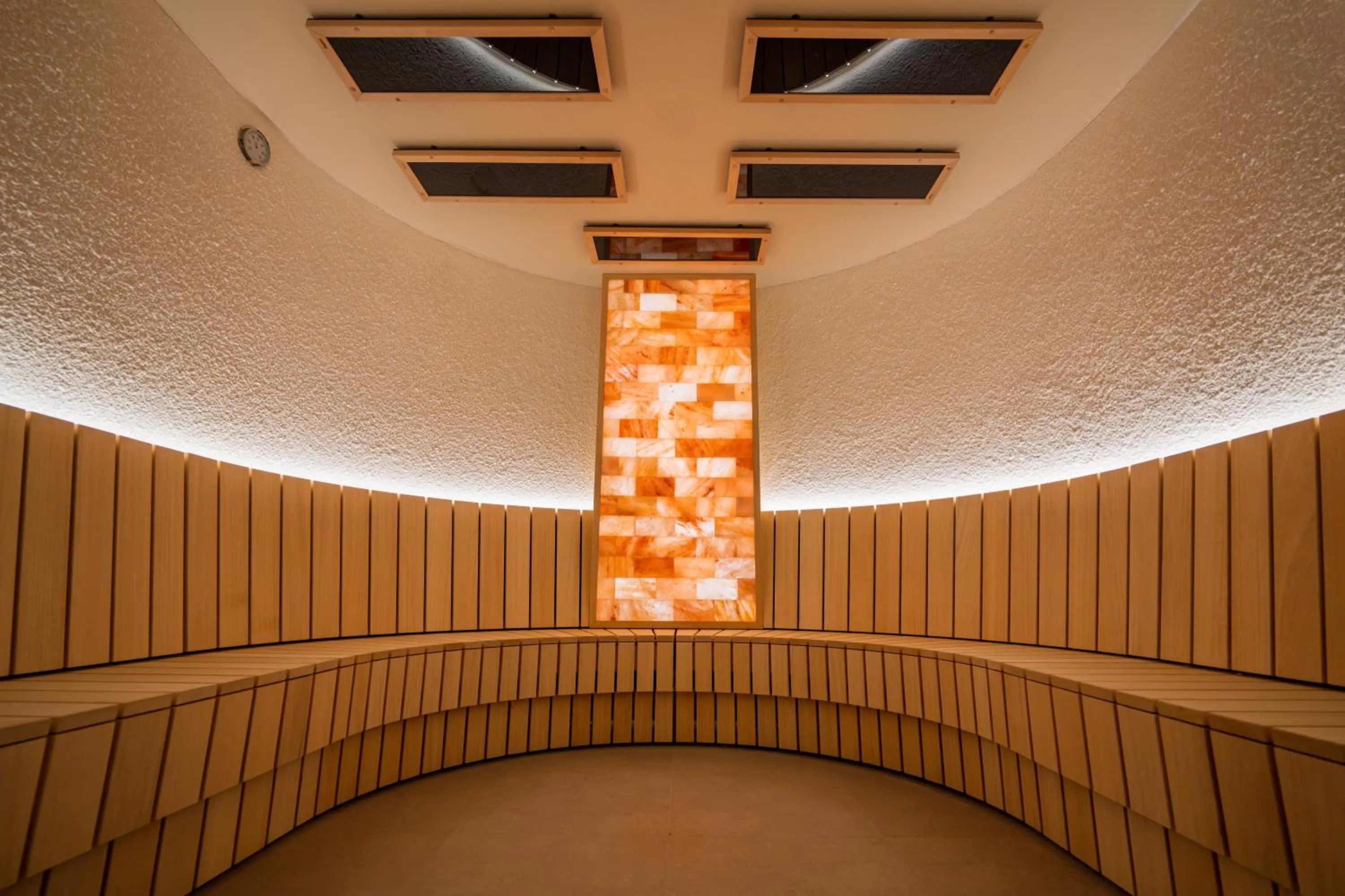 Sauna in Hotel Delfin