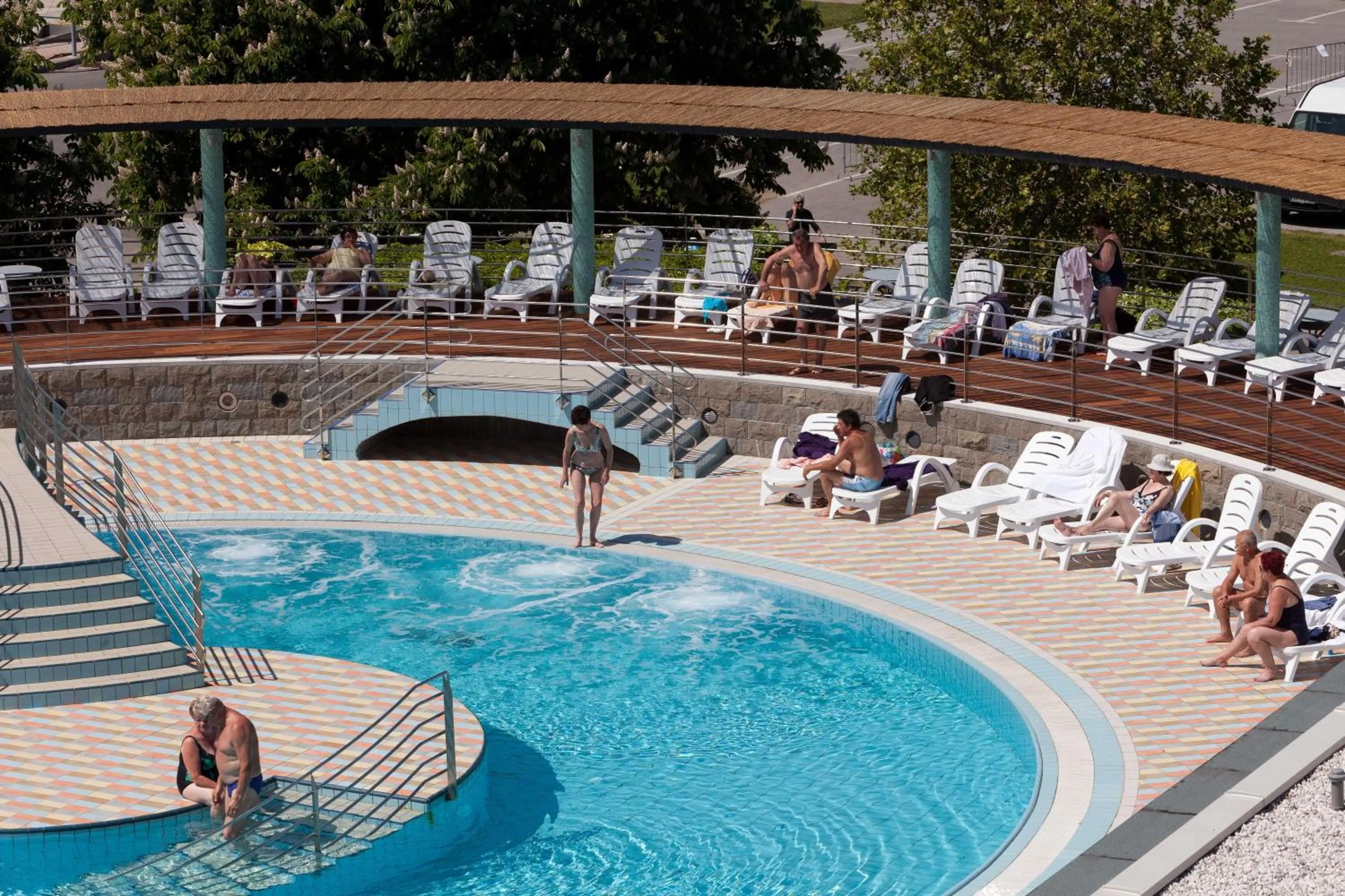 People in Hotel Delfin
