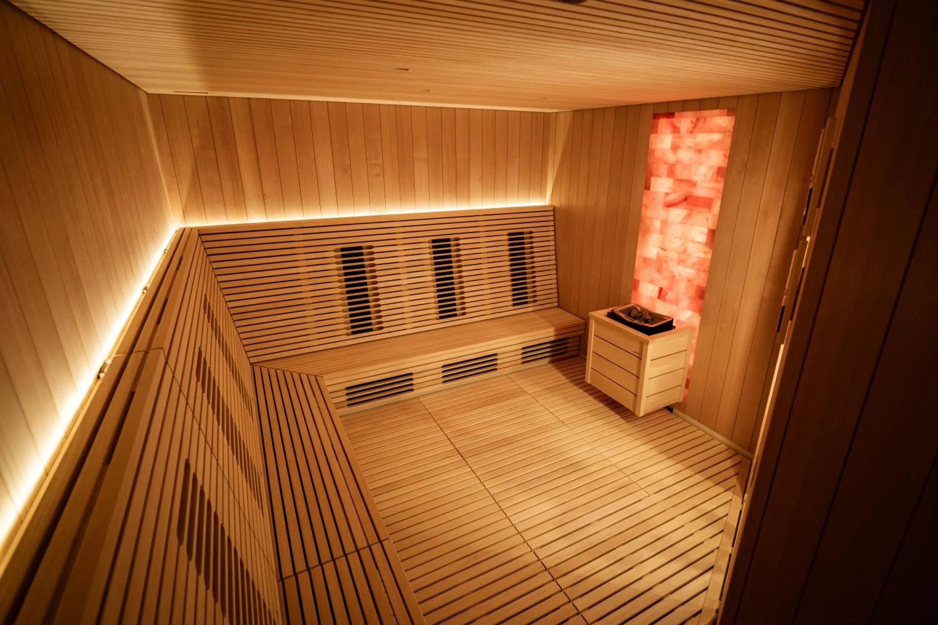 Sauna in Hotel Delfin