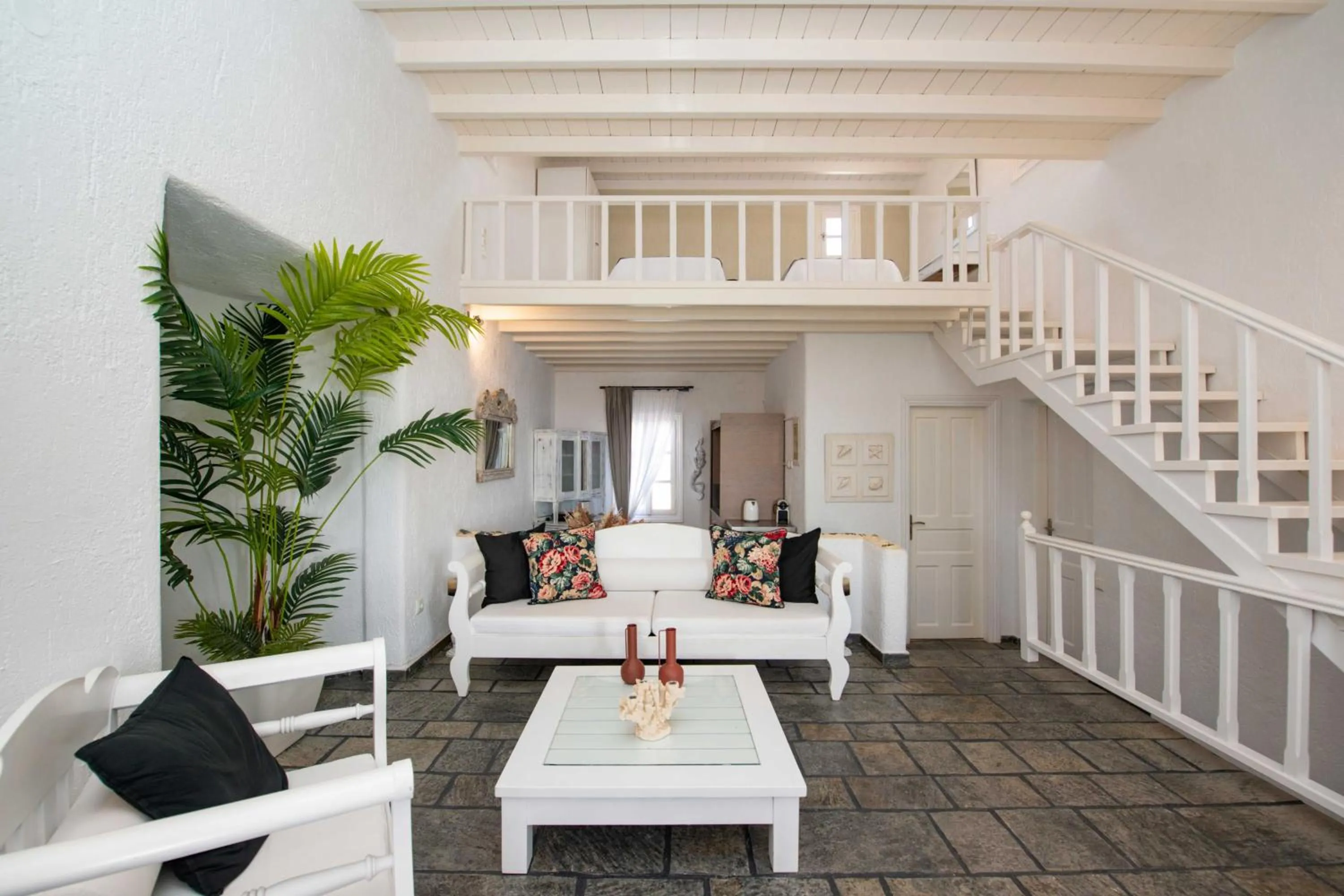 Living room in Thalasses Villas