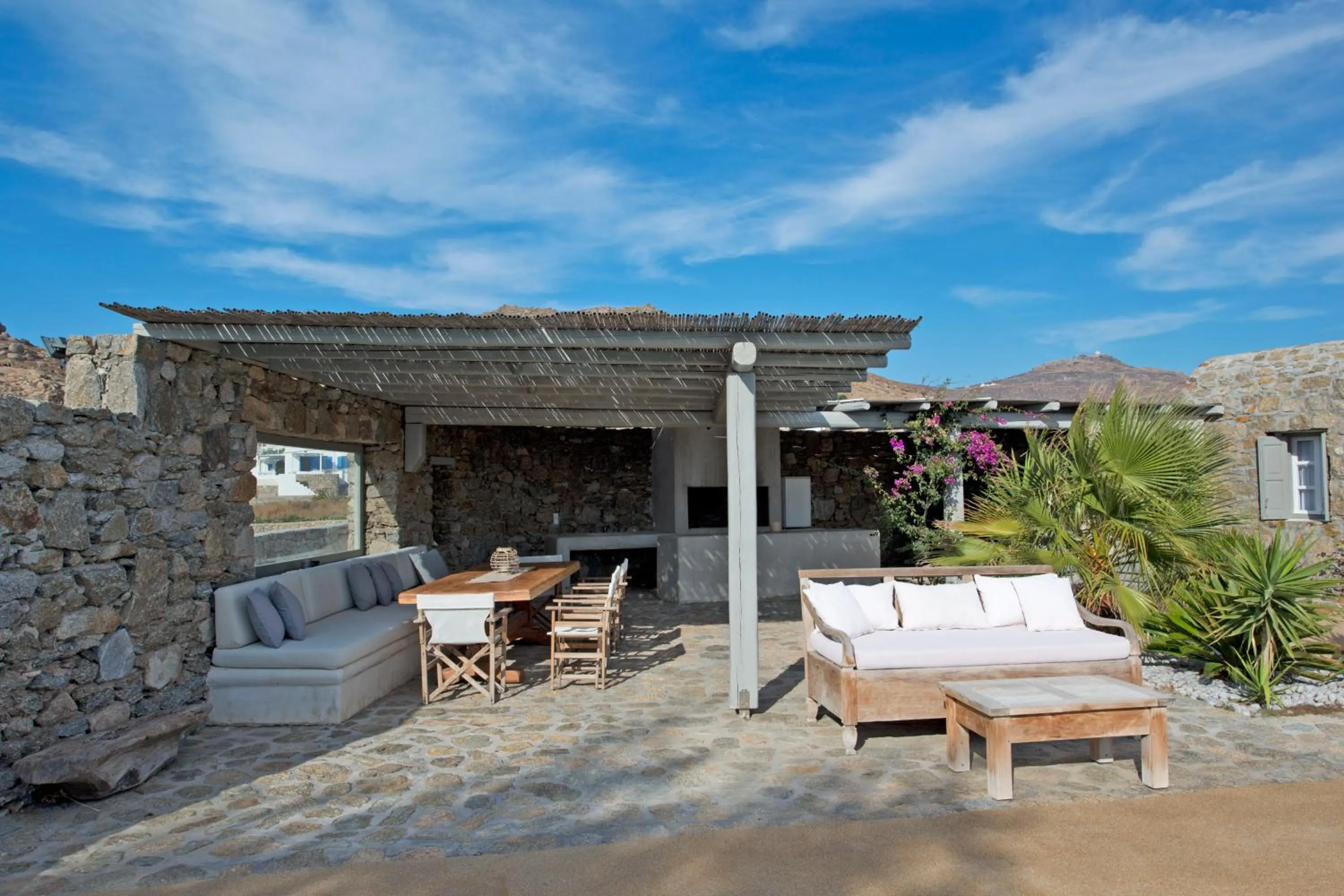 BBQ facilities in Thalasses Villas