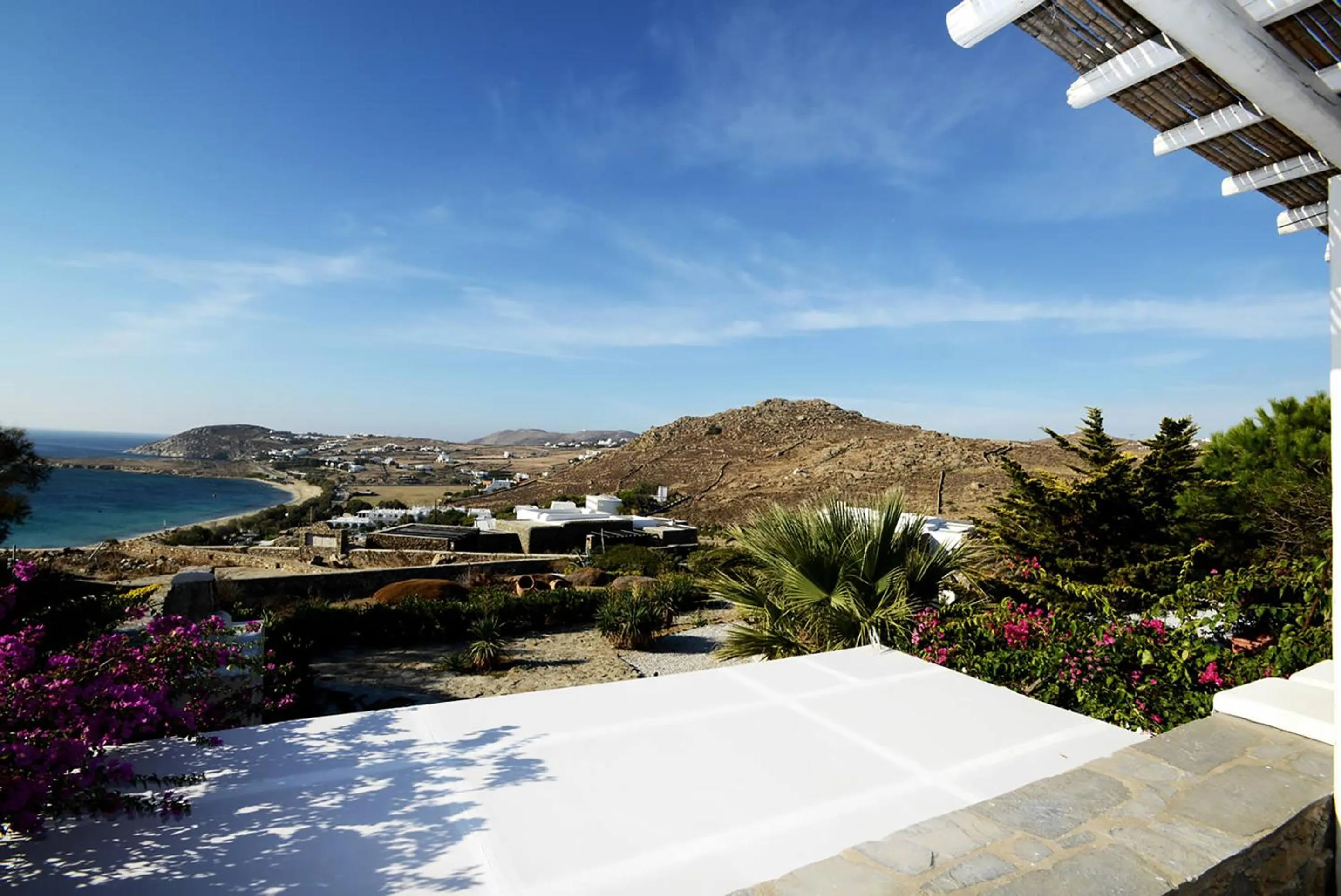 Natural landscape in Thalasses Villas