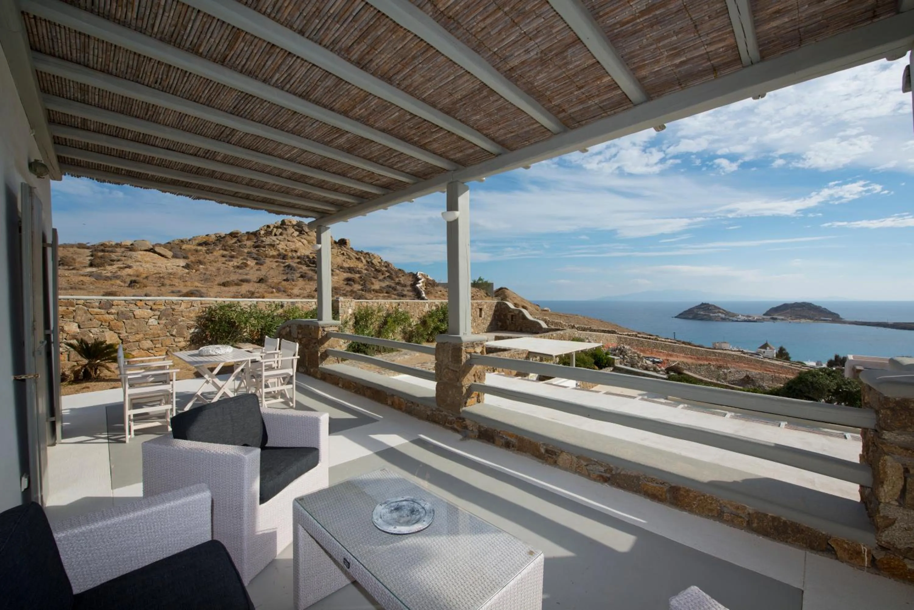 Natural landscape in Thalasses Villas