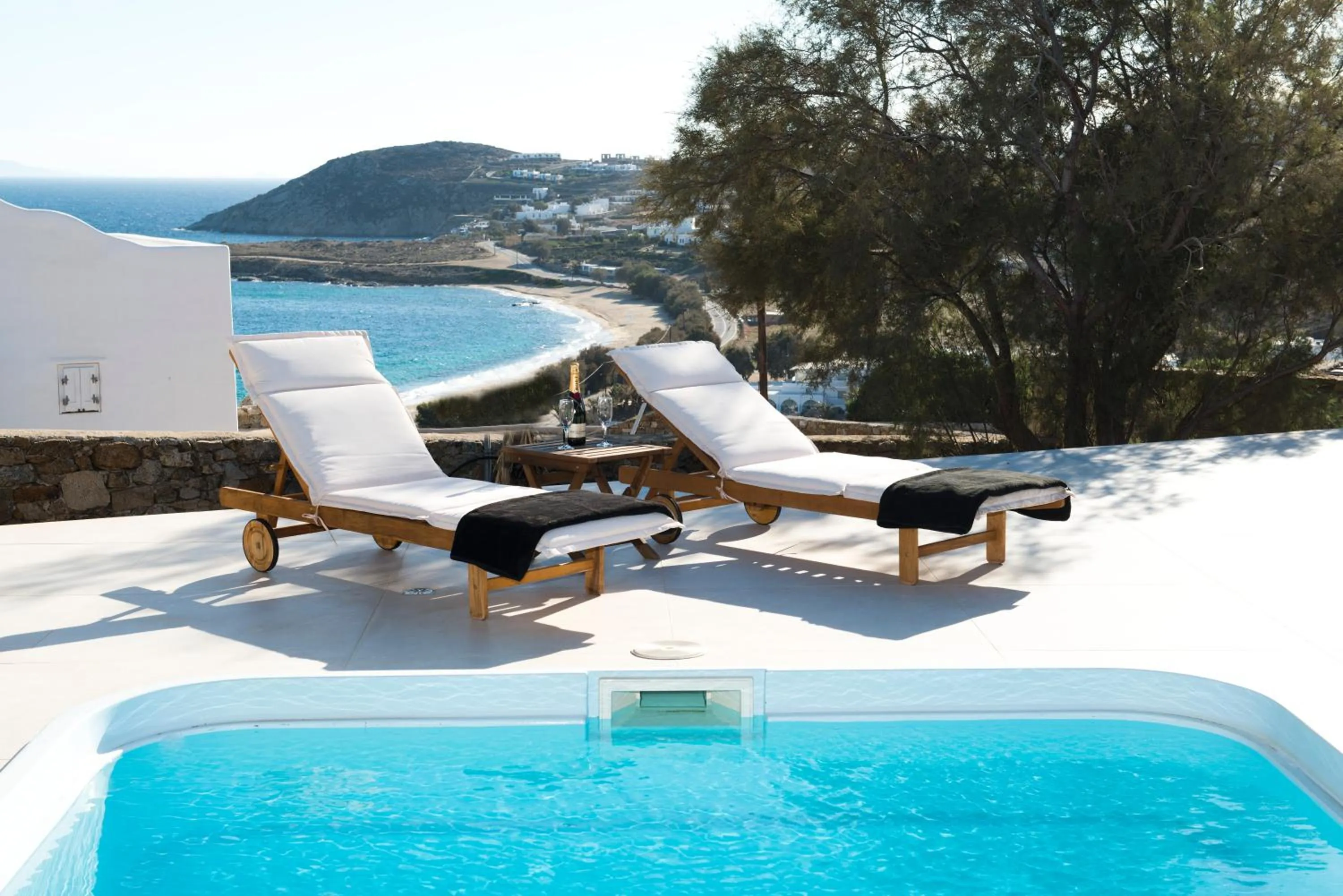 Sea view in Thalasses Villas