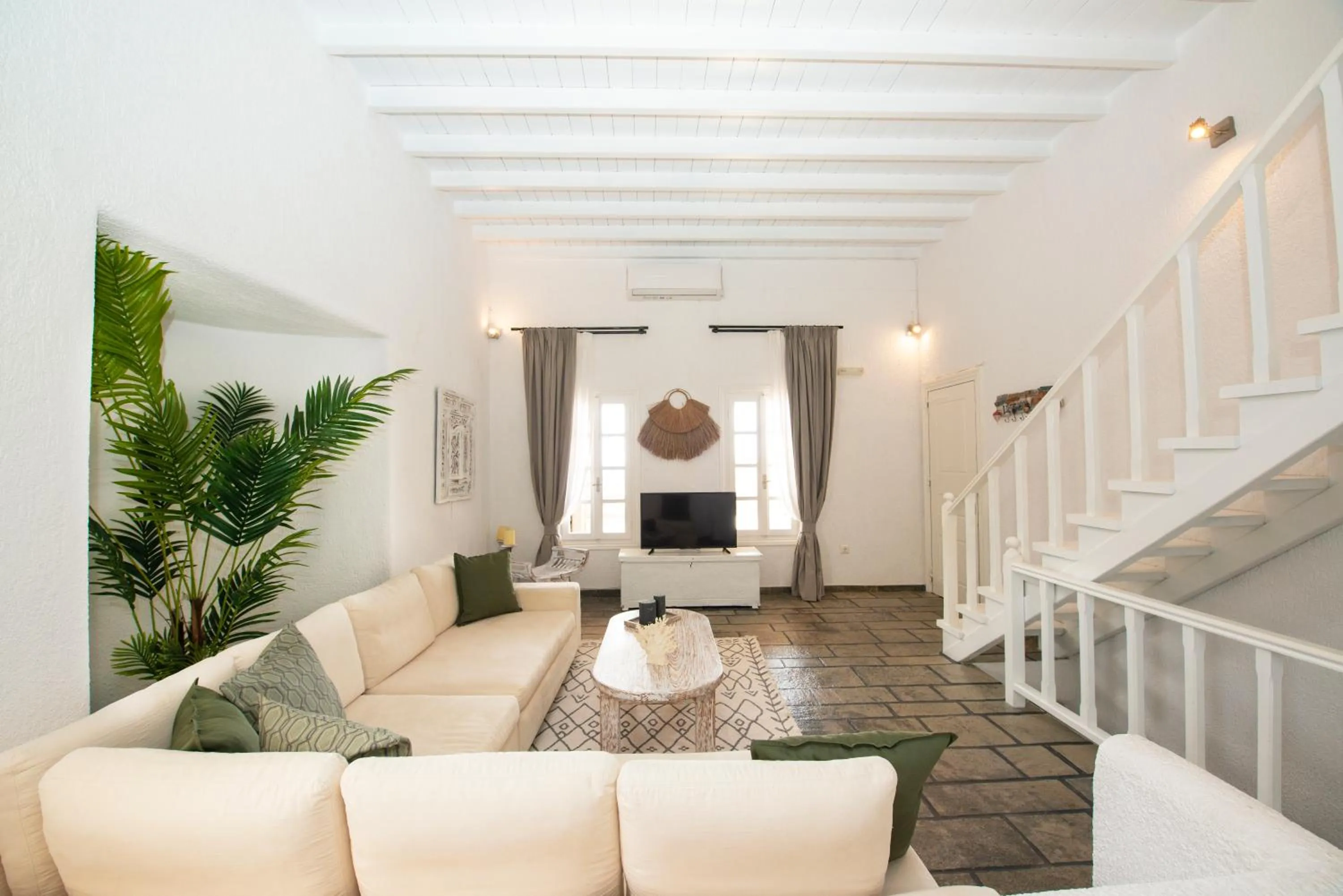 Living room in Thalasses Villas