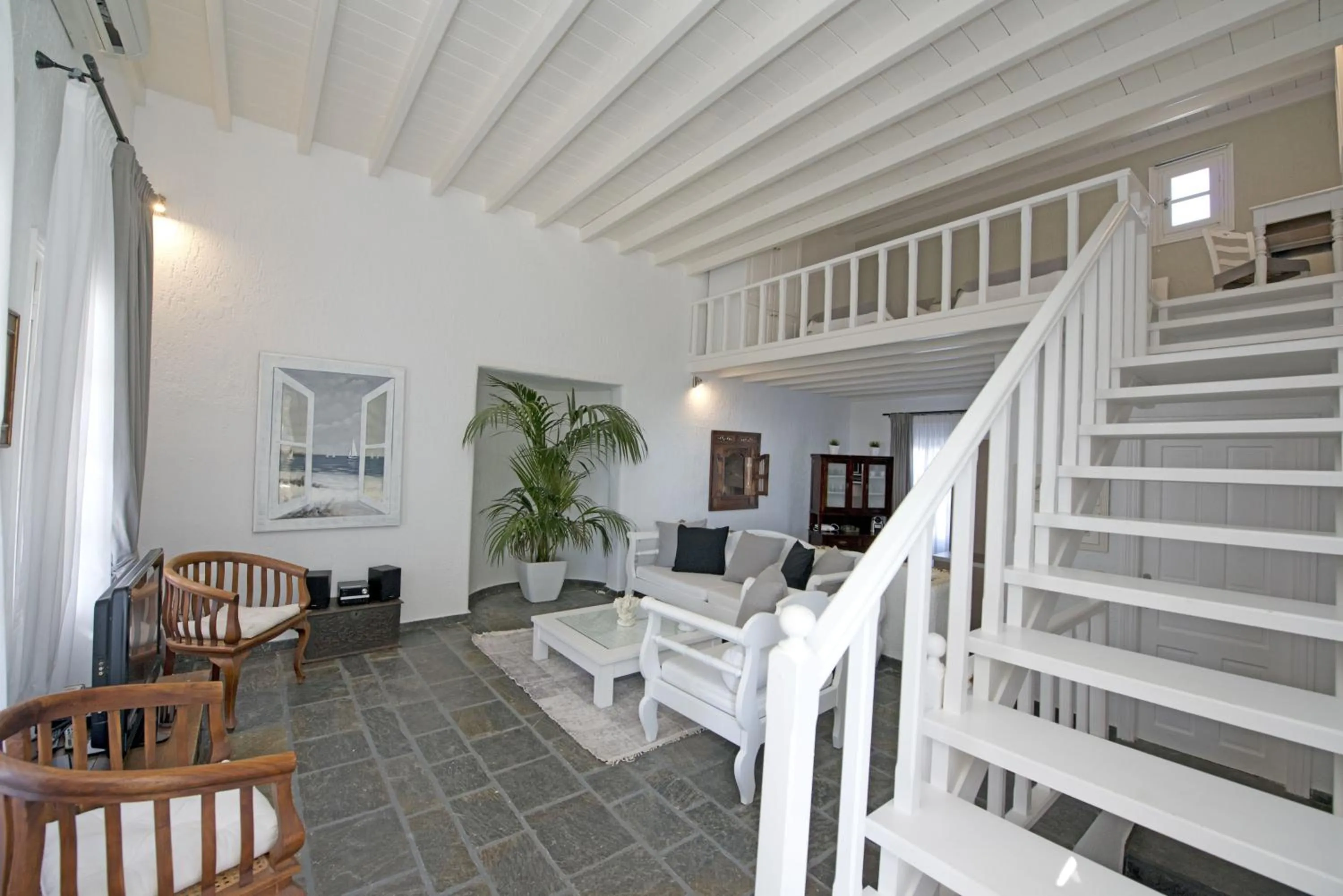 Living room in Thalasses Villas
