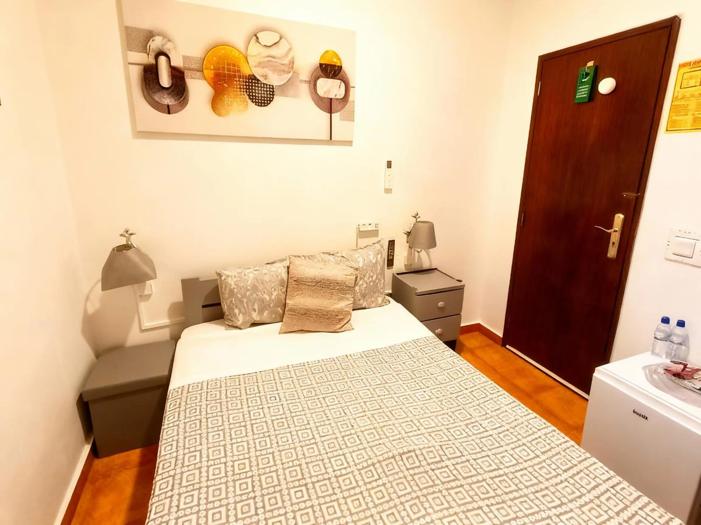 Bed in ALOJAMENTO ELVAS LUSO ESPANHOLA