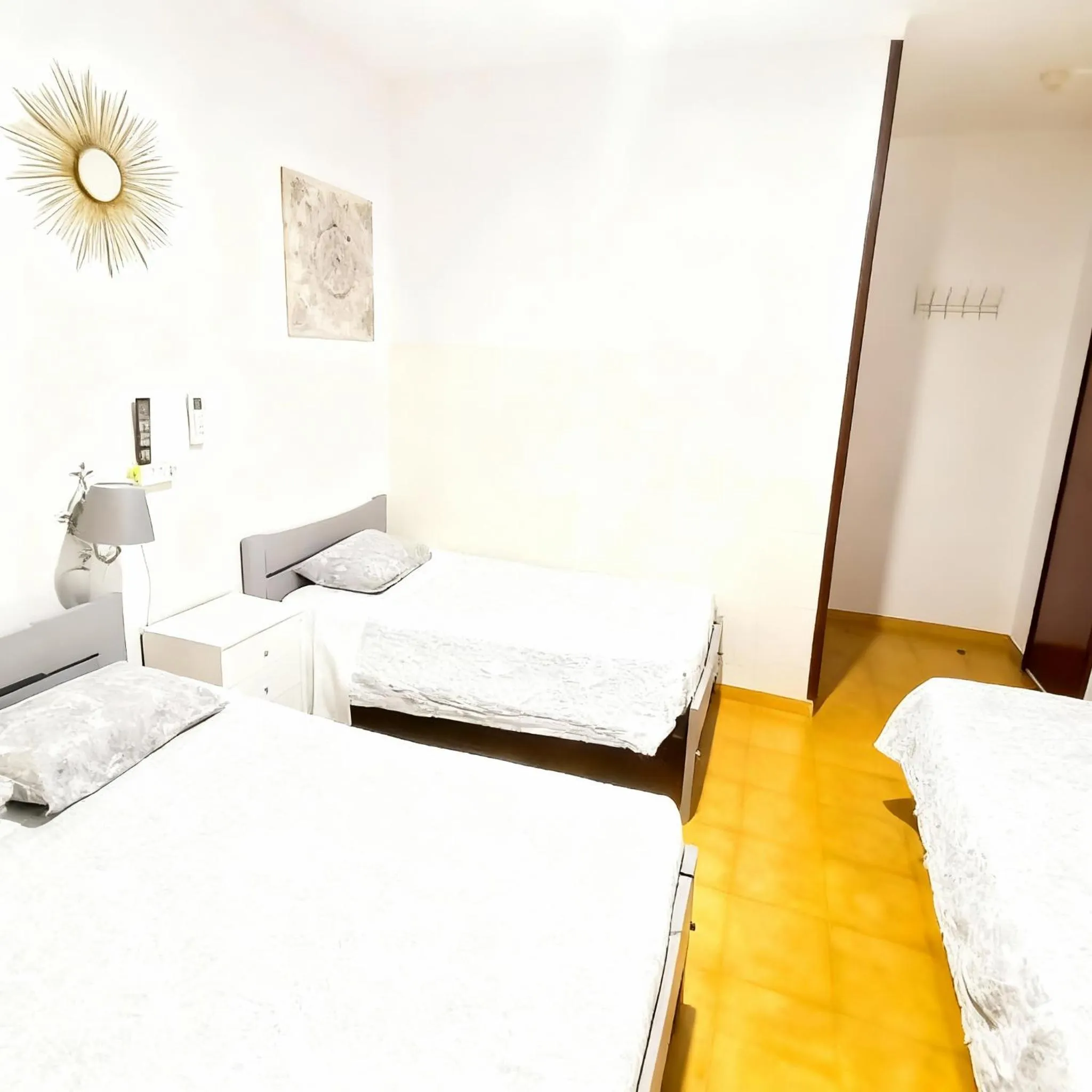 Bed in ALOJAMENTO ELVAS LUSO ESPANHOLA