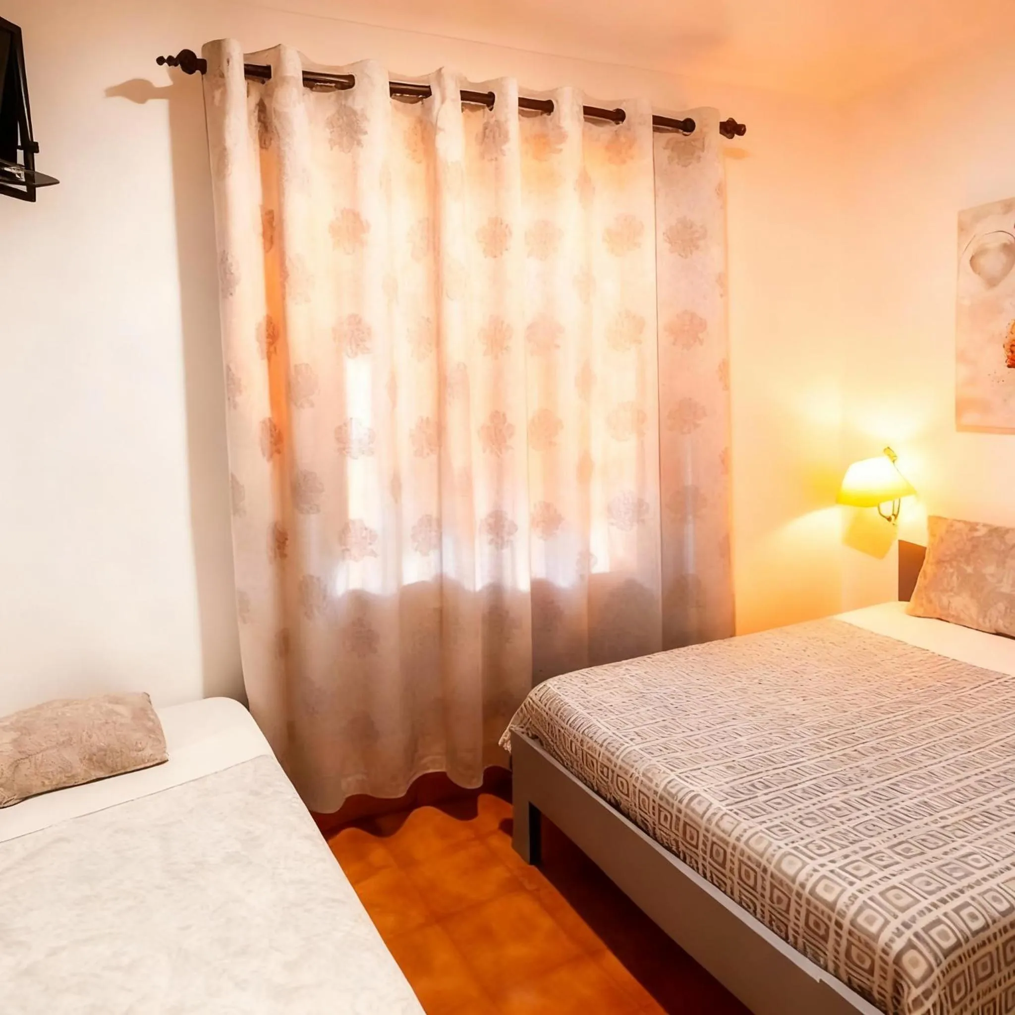 Bed in ALOJAMENTO ELVAS LUSO ESPANHOLA