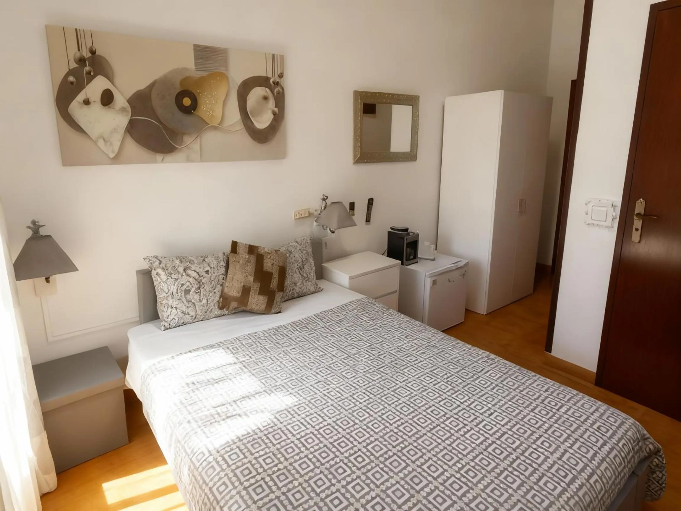 Bed in ALOJAMENTO ELVAS LUSO ESPANHOLA