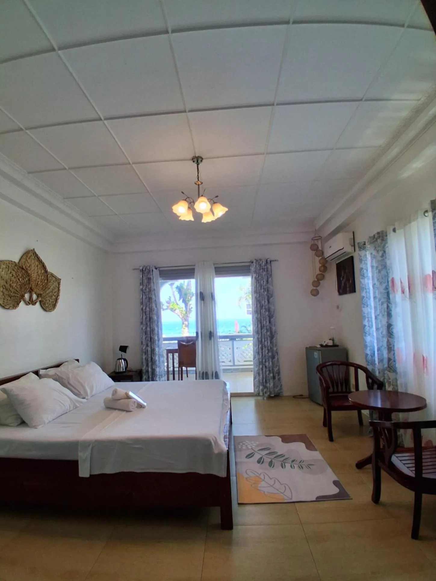 Bed in Baki Divers and Beach Resort