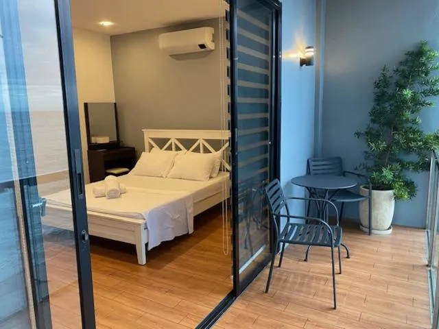Bed in Baki Divers and Beach Resort