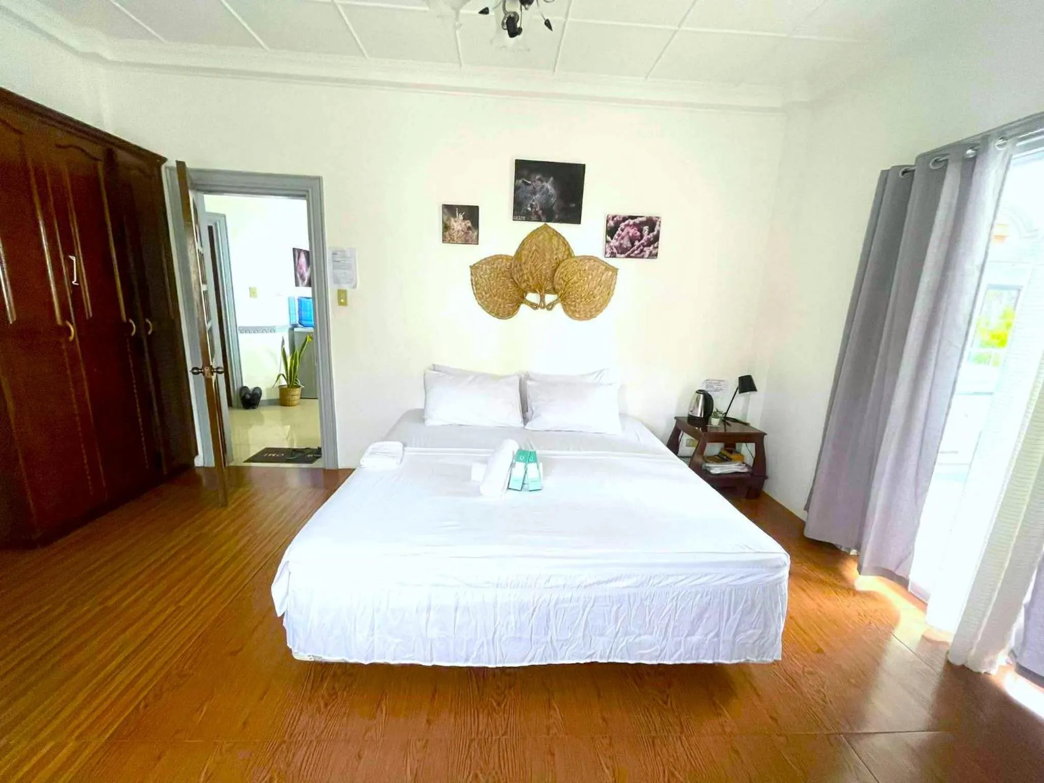 Bed in Baki Divers and Beach Resort