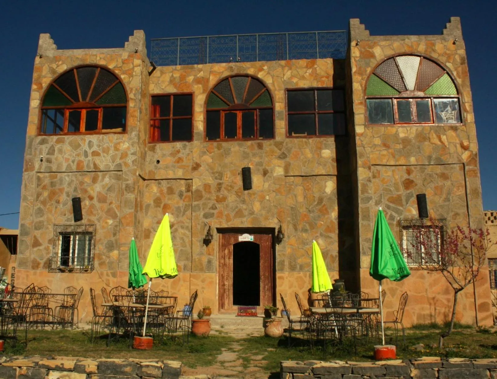 Property building in Auberge restaurant Afoud