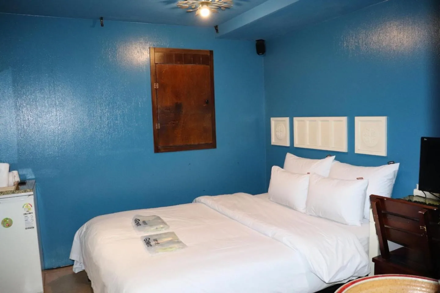 Bed in Hotel Marigold
