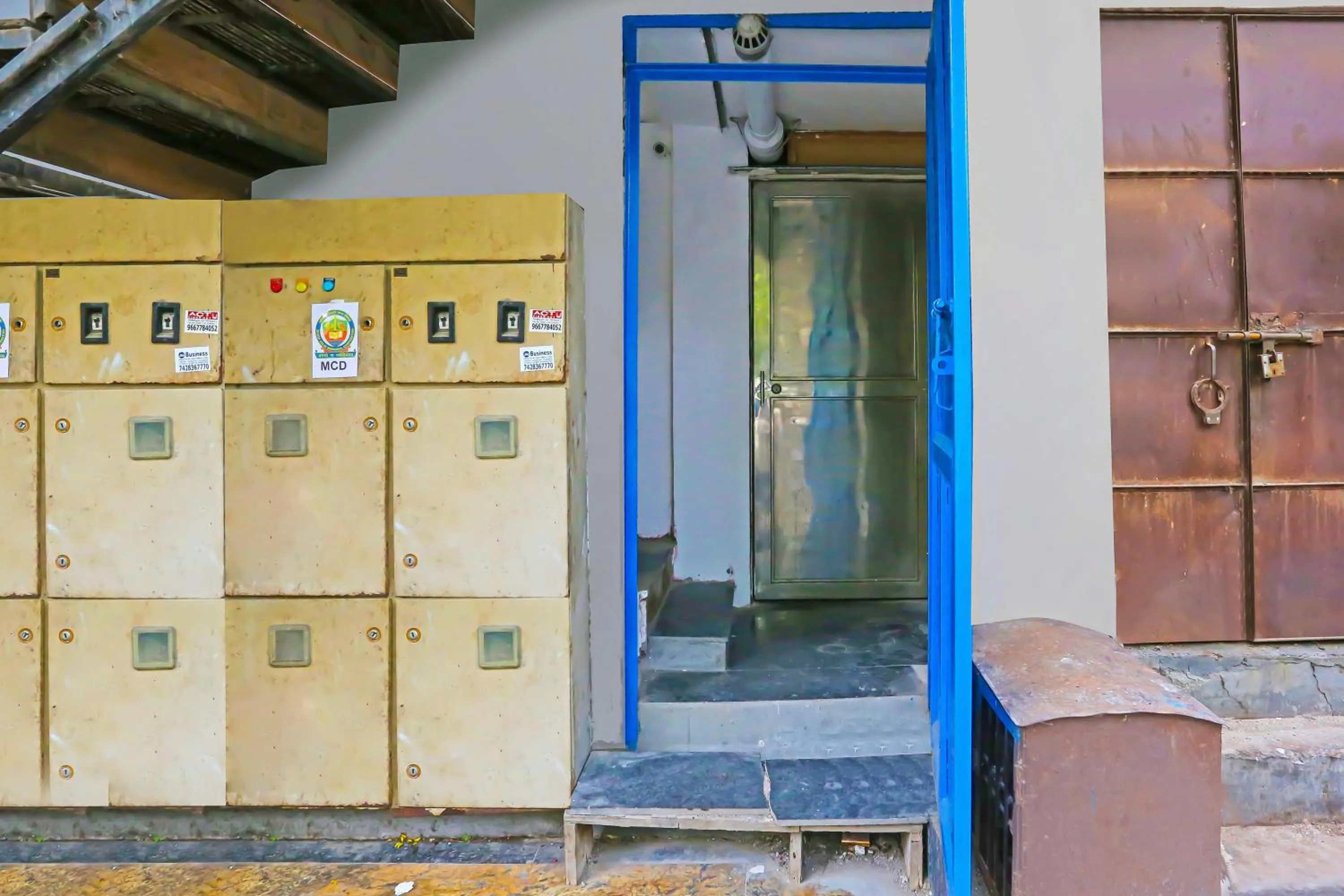 Facade/entrance in Hotel O Happy Hours