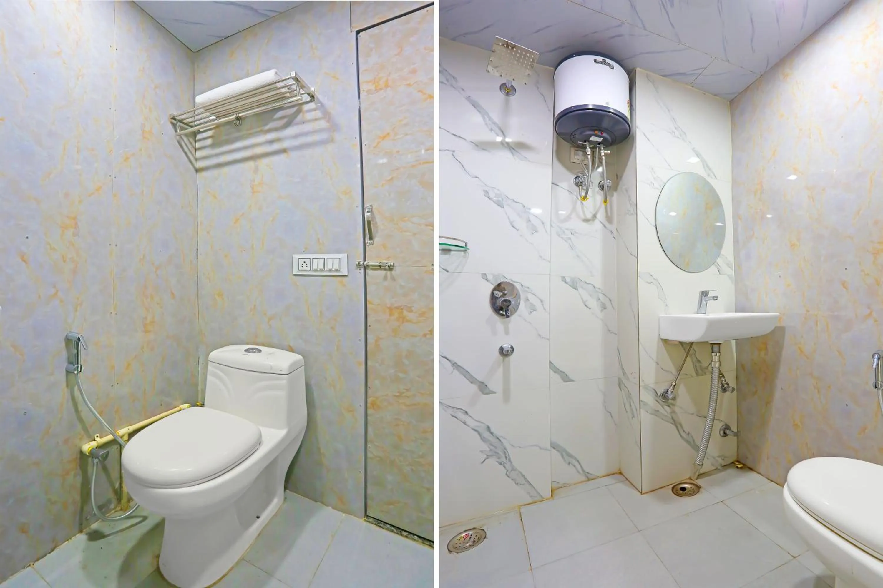 Bathroom in Hotel O Happy Hours