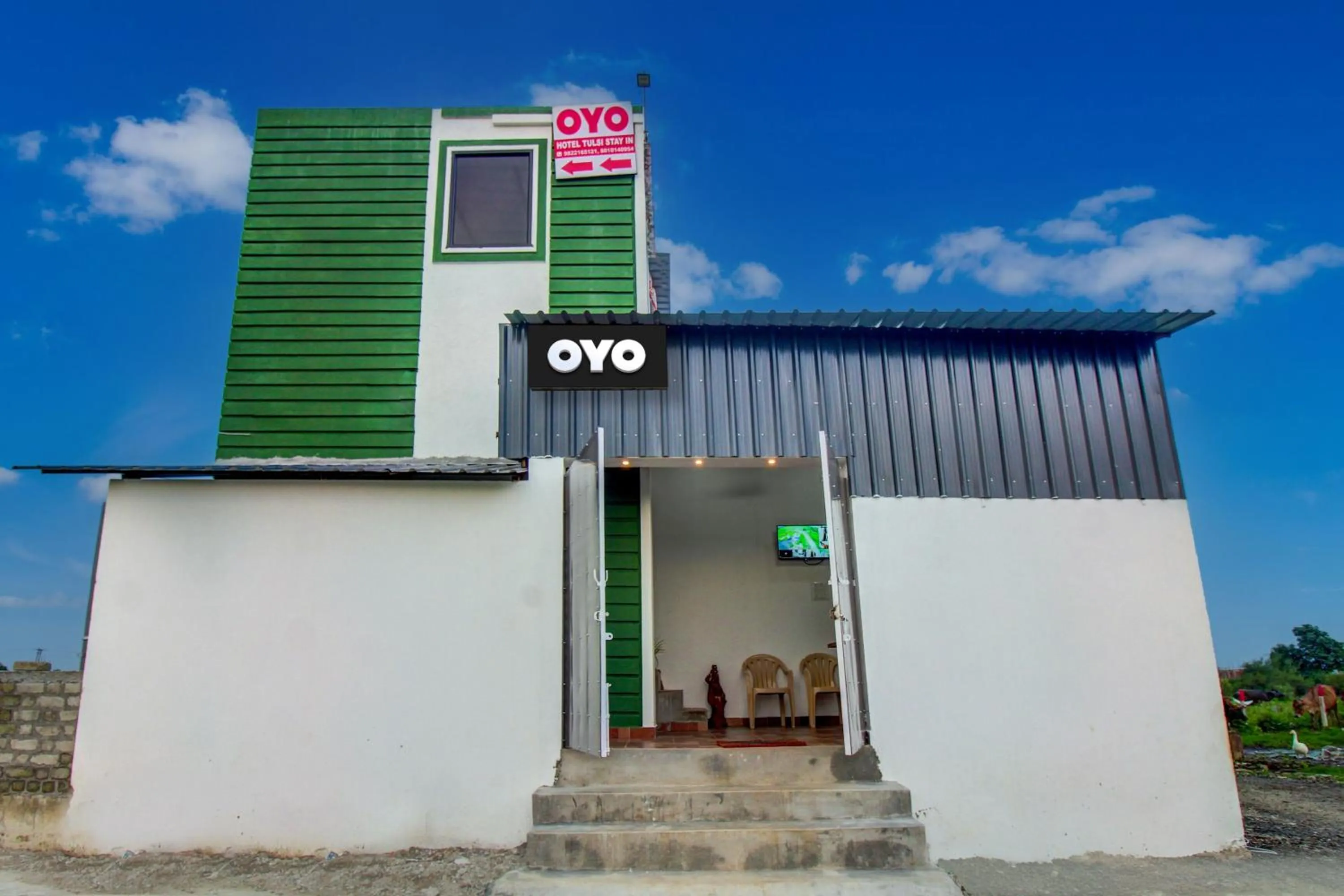 Facade/entrance in Spot On Tulsi Stay Inn