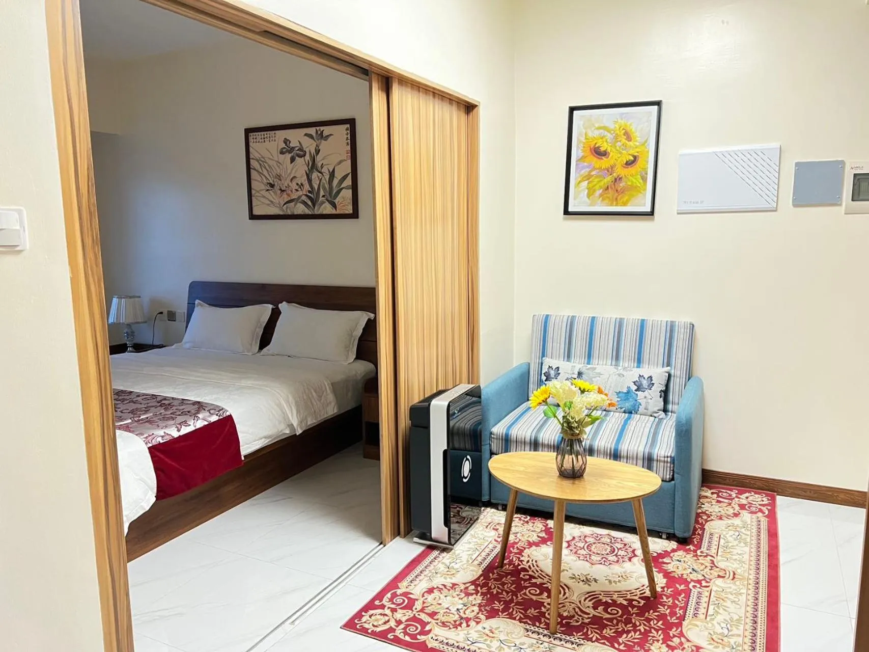 Bed in Grand Riviera Suites