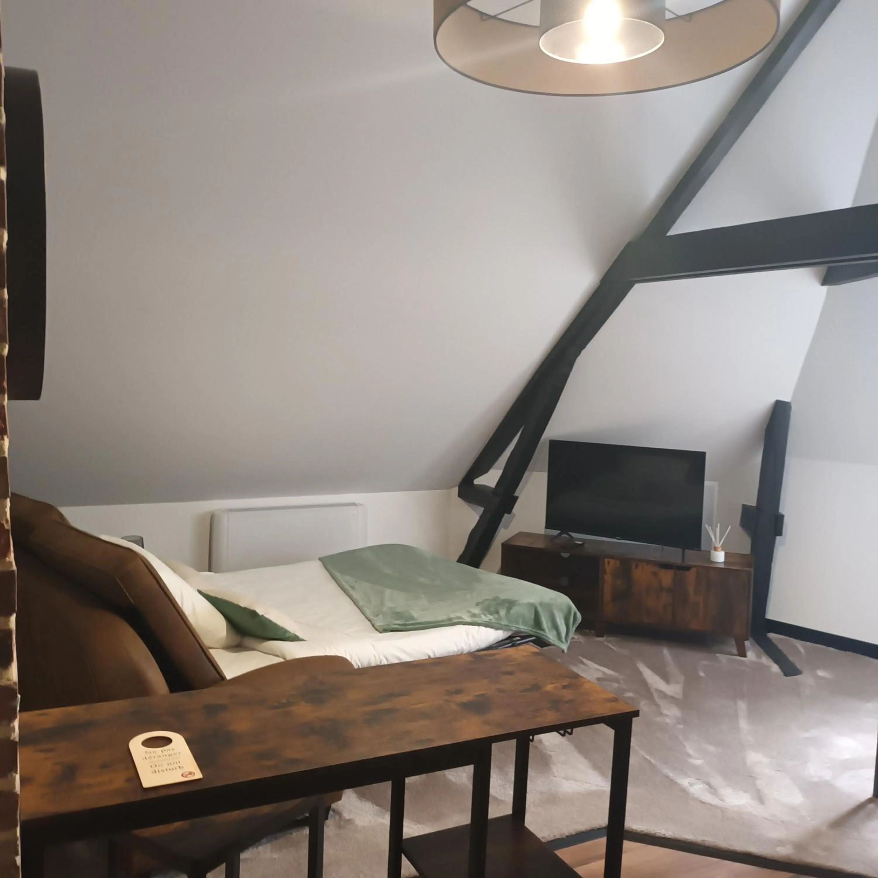 Bedroom, Bed in le Ricordeau