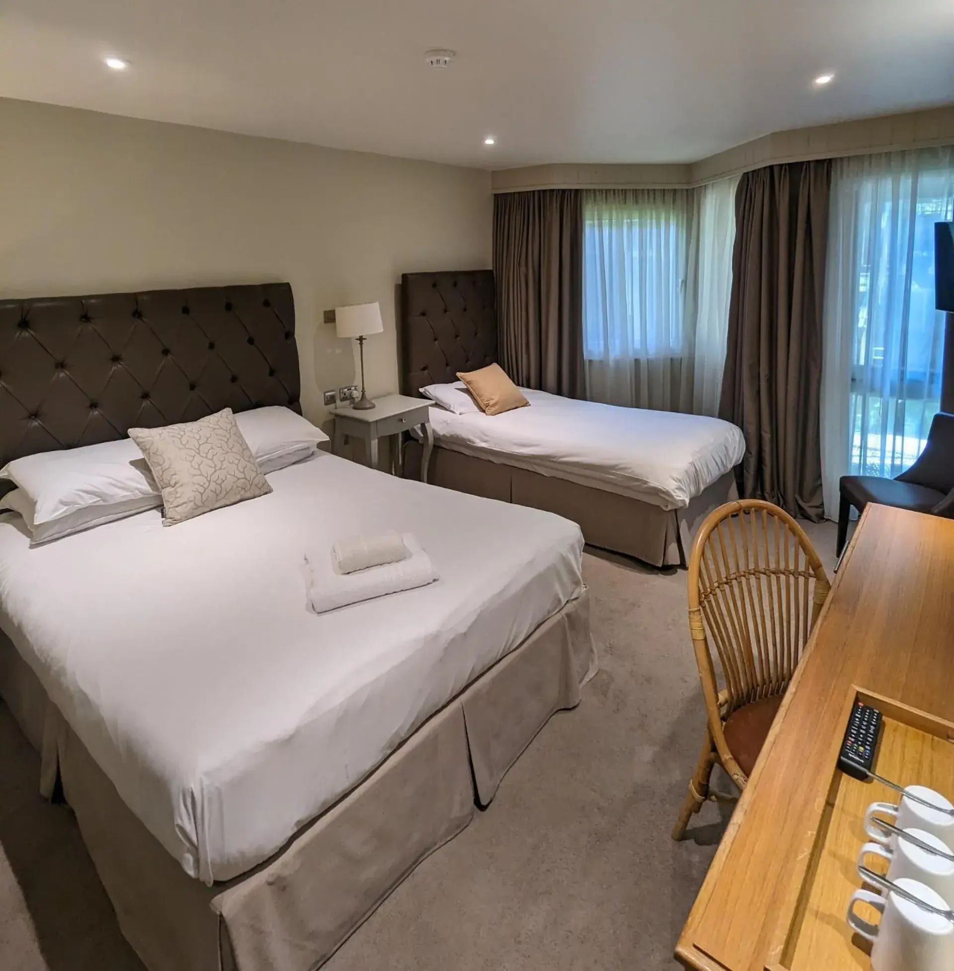 Superior Twin Room in Marwell Hotel - A Bespoke Hotel Superior Twin Room in Marwell Hotel - A Bespoke Hotel