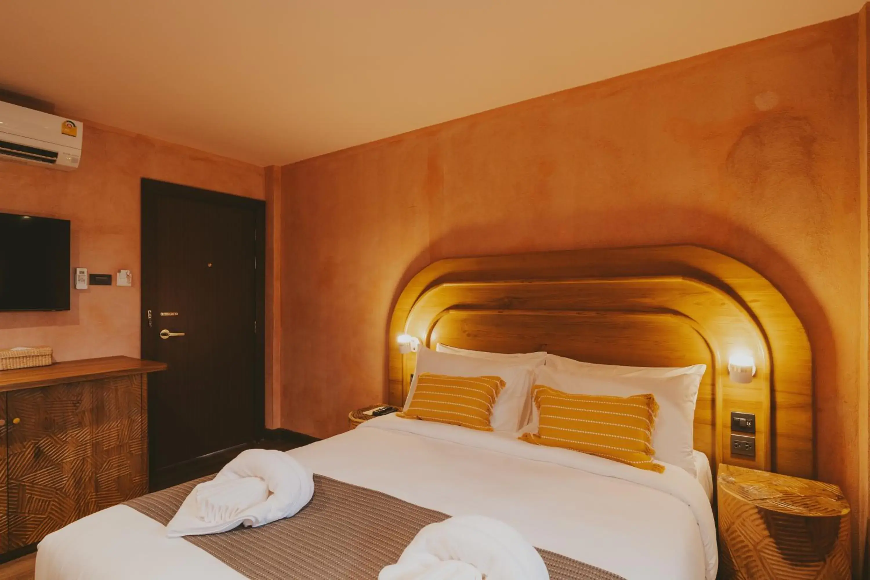 Bedroom, Bed in Hotel Clay Chiang Mai Bedroom, Bed in Hotel Clay Chiang Mai